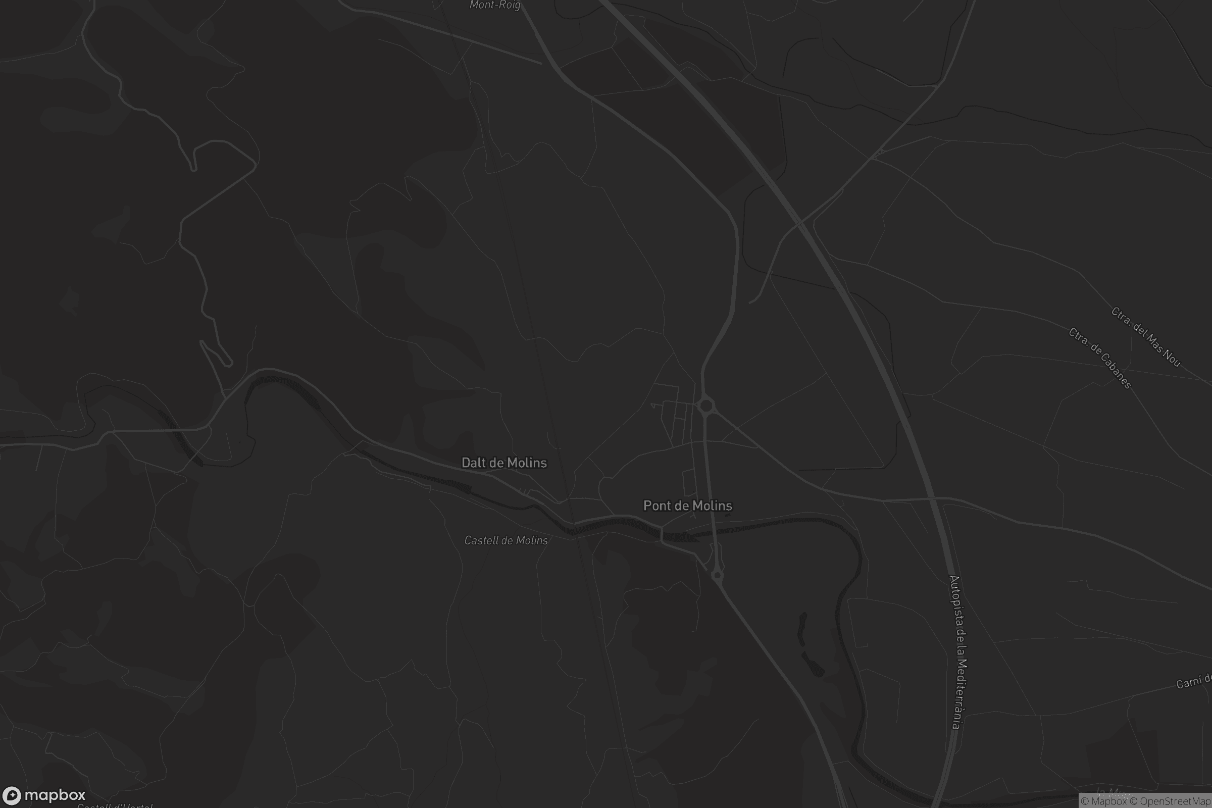 Mapa de Pont de Molins