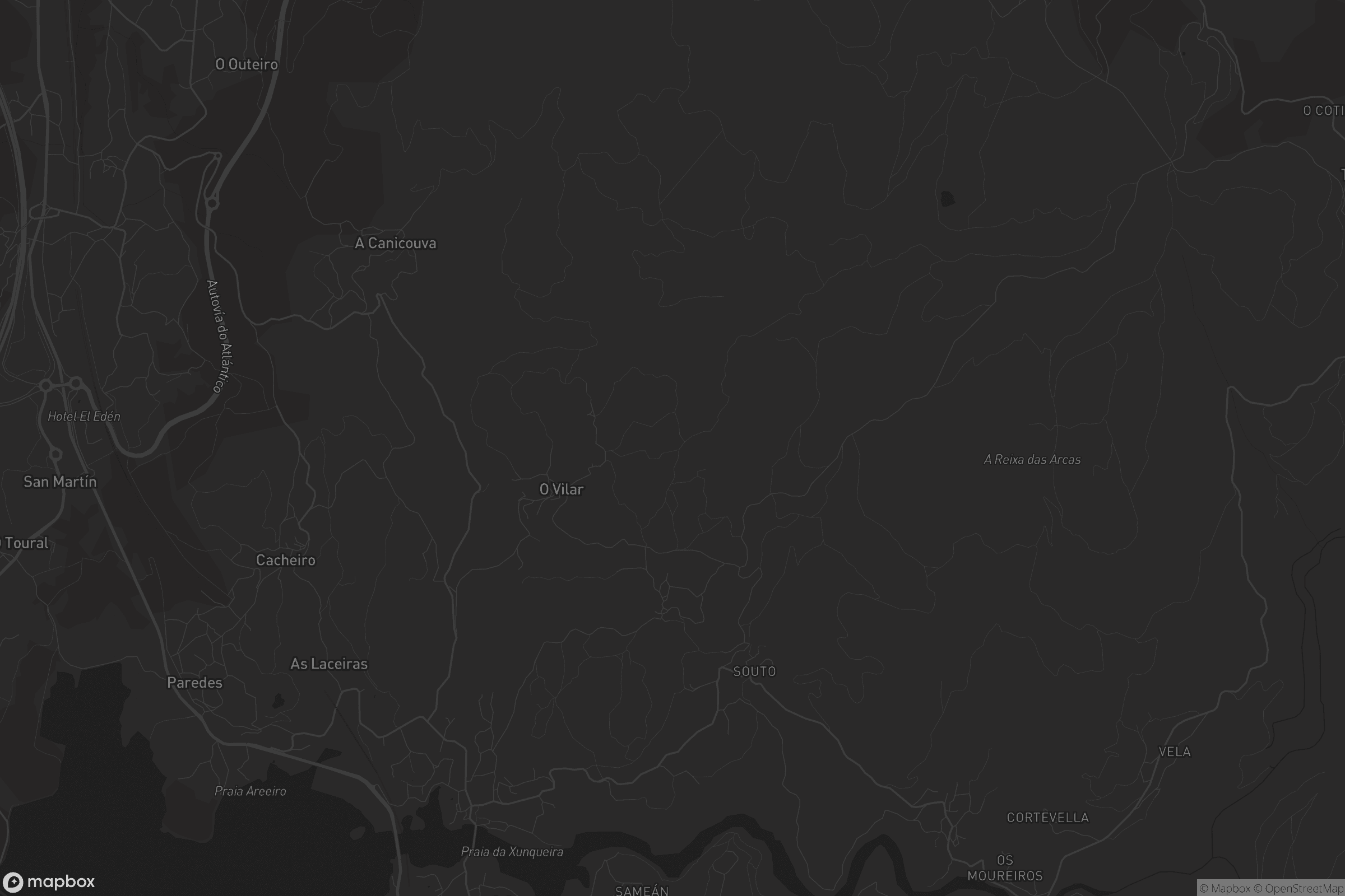 Mapa de Ponte Sampaio