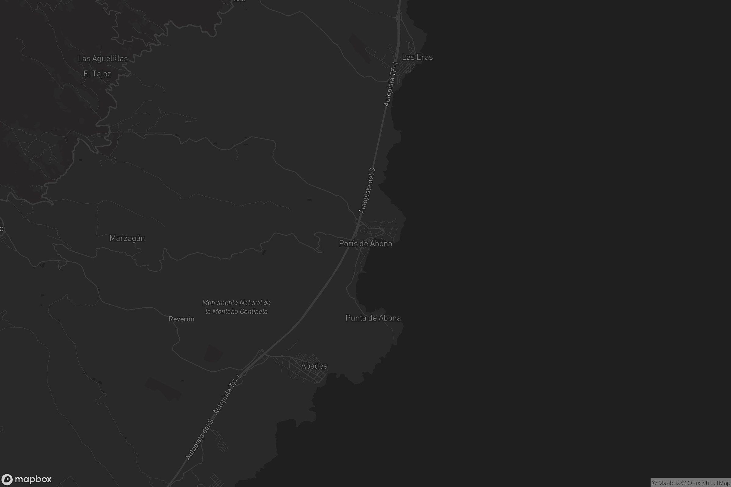 Mapa de Porís de Abona
