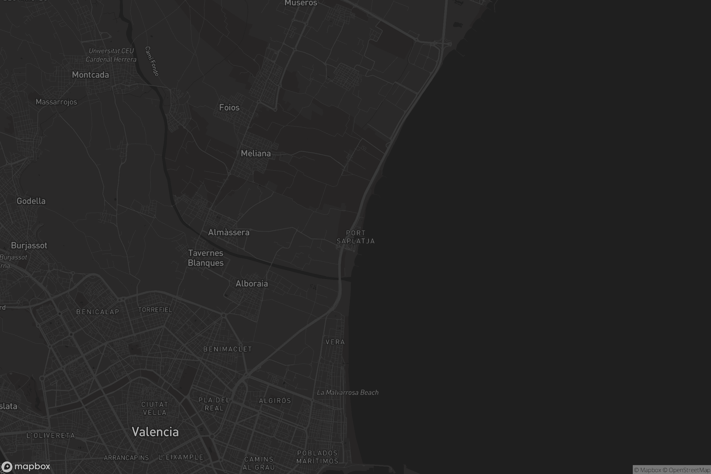 Mapa de Port Saplatja