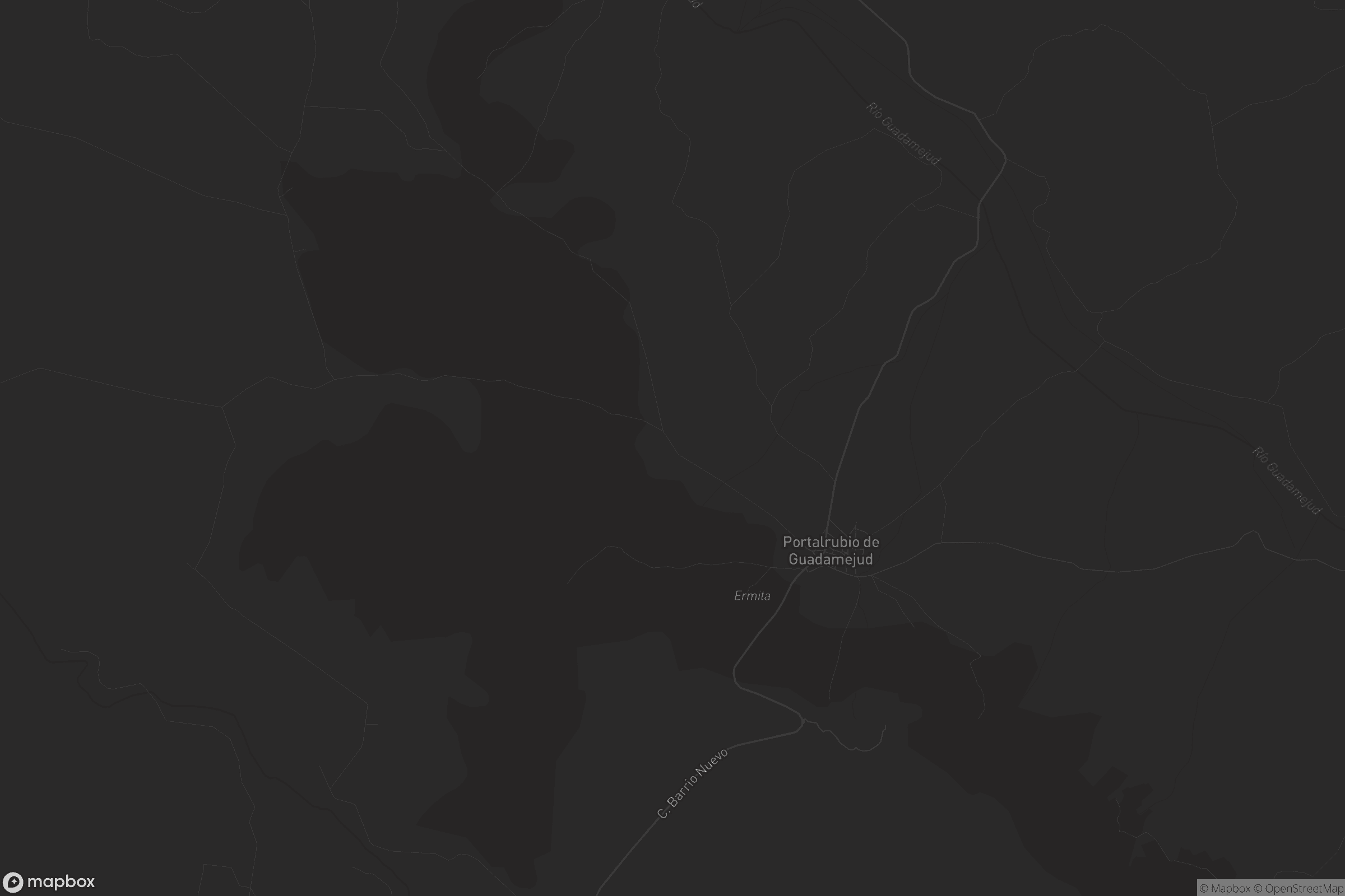 Mapa de Portalrubio de Guadamejud