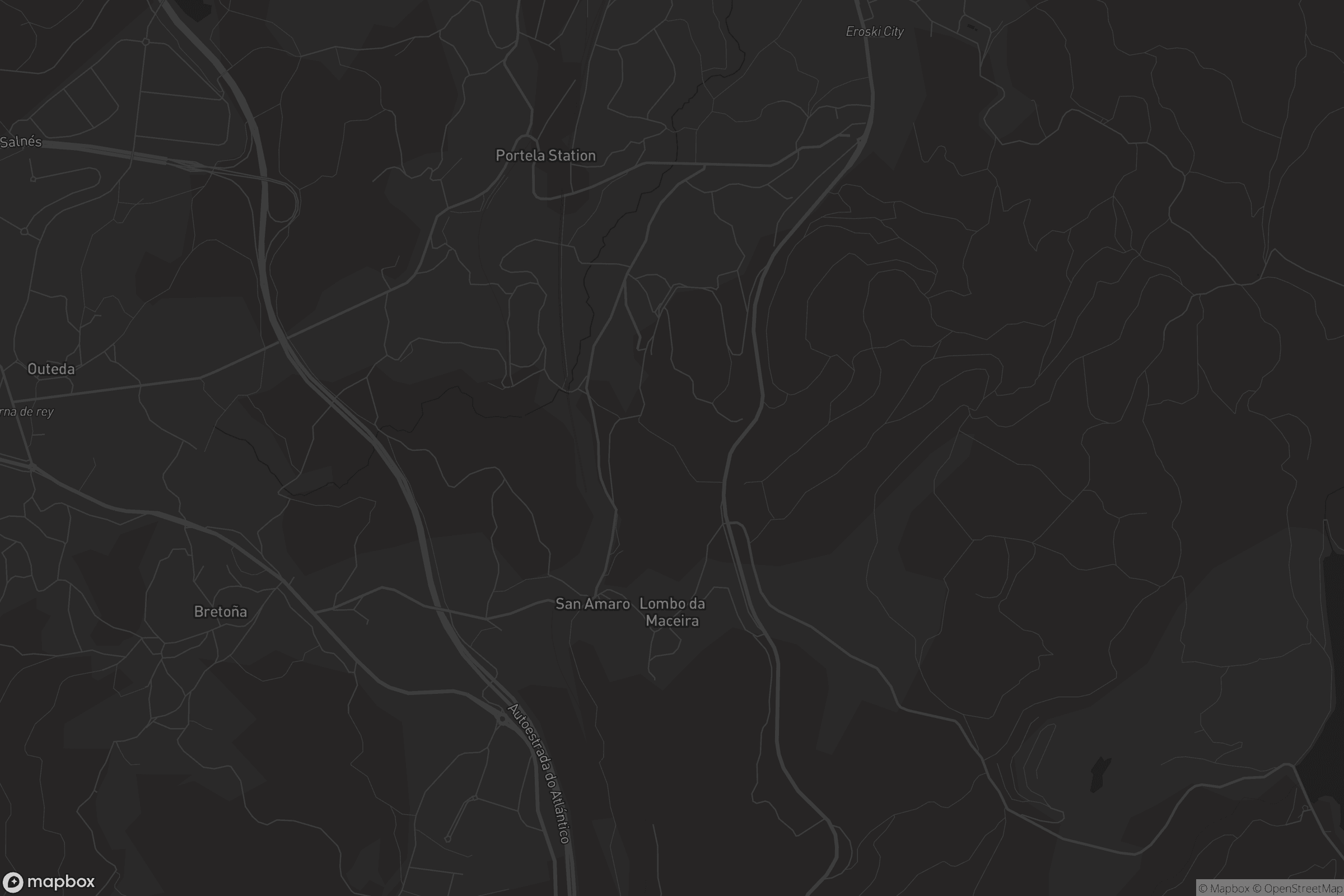 Mapa de Portela