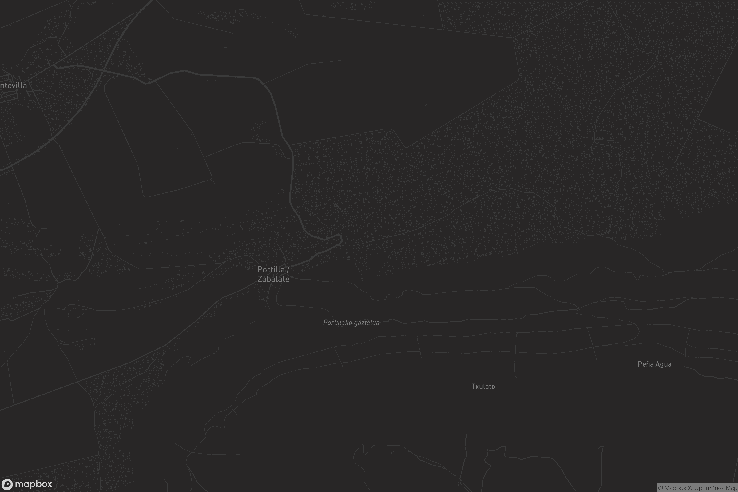 Mapa de Portilla / Zabalate