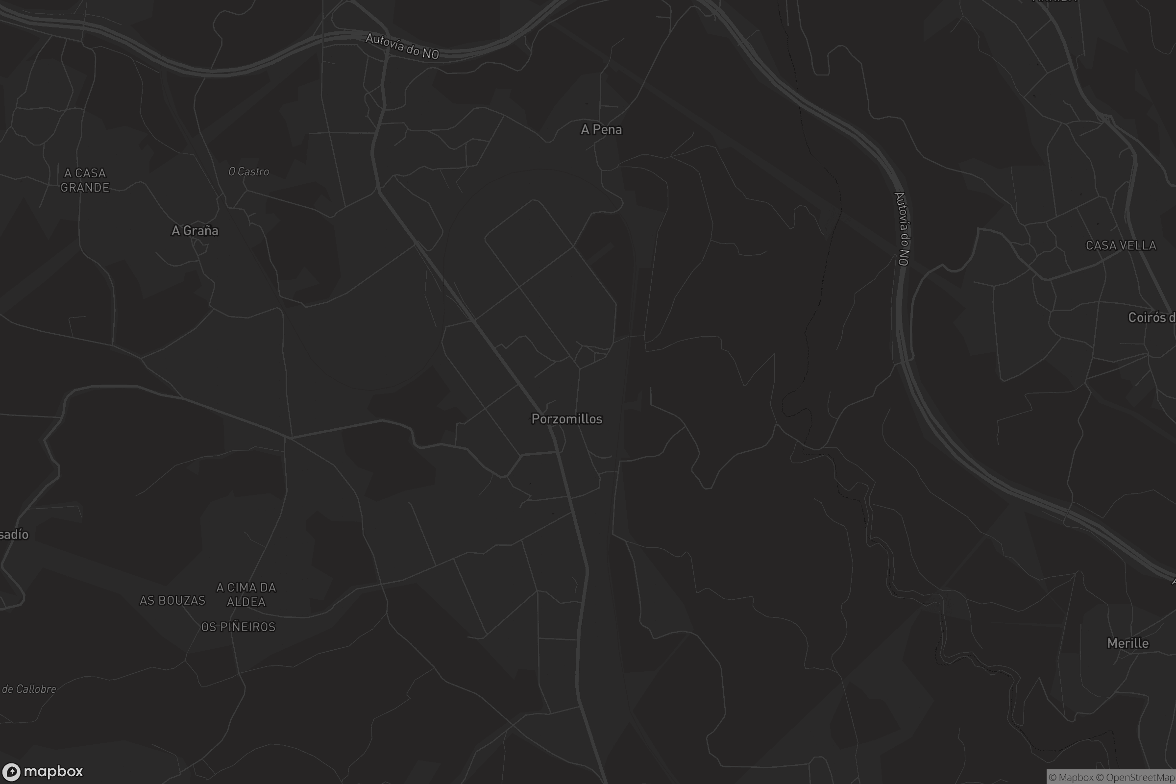 Mapa de Porzomillos