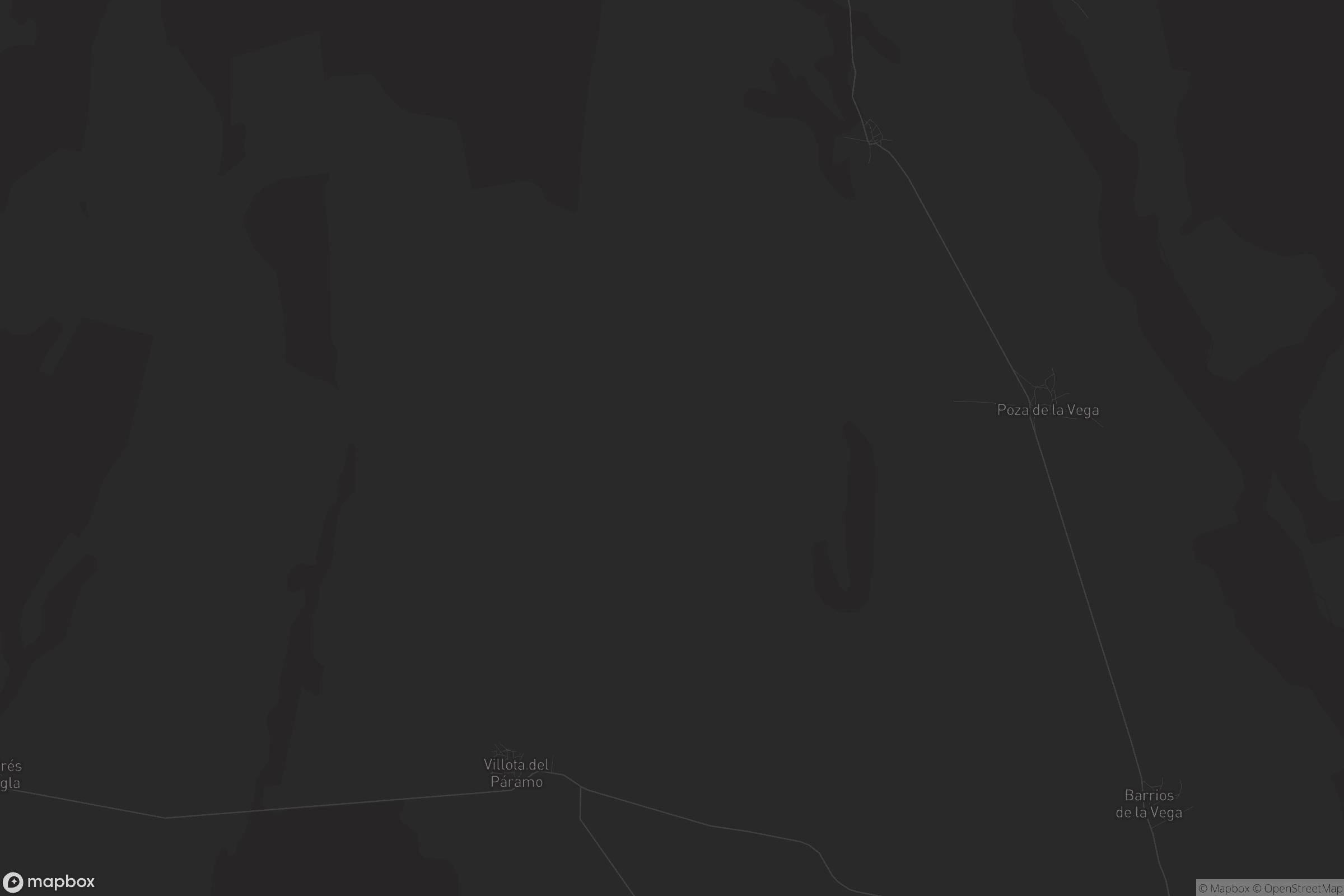 Mapa de Poza de la Vega