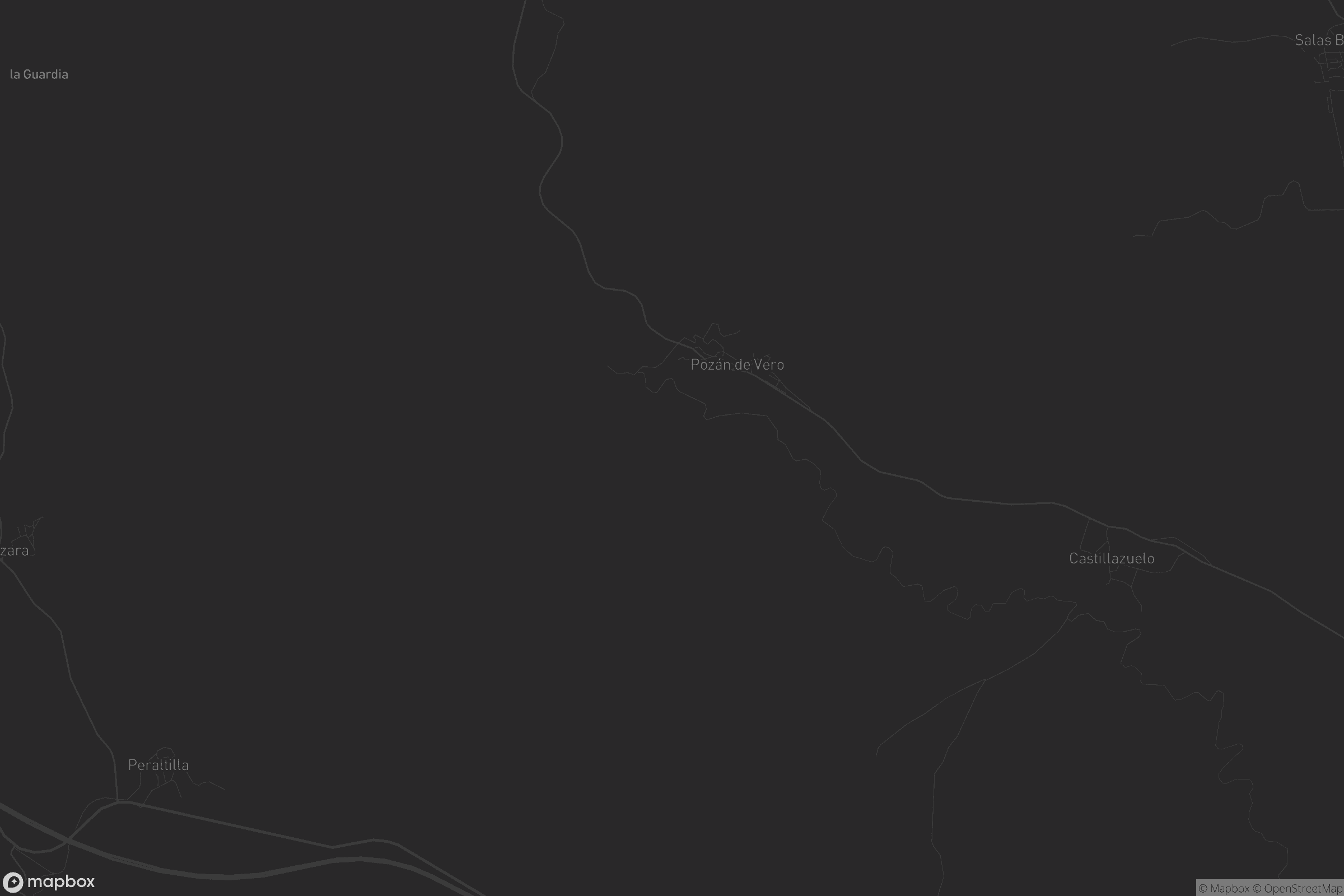 Mapa de Pozán de Vero