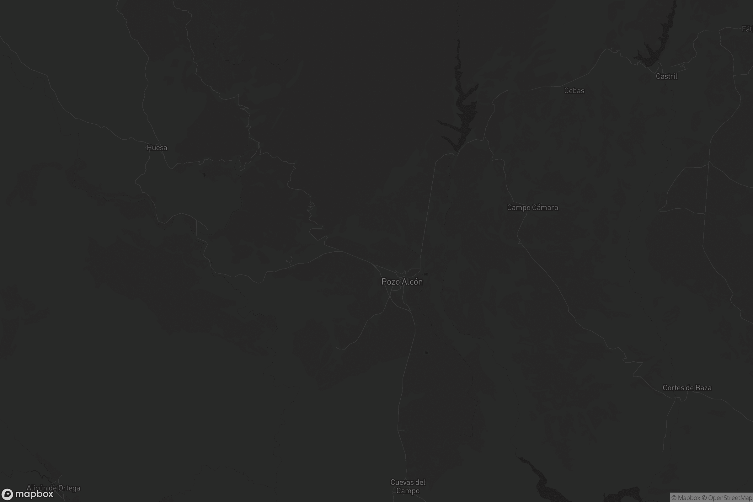 Mapa de Pozo Alcón