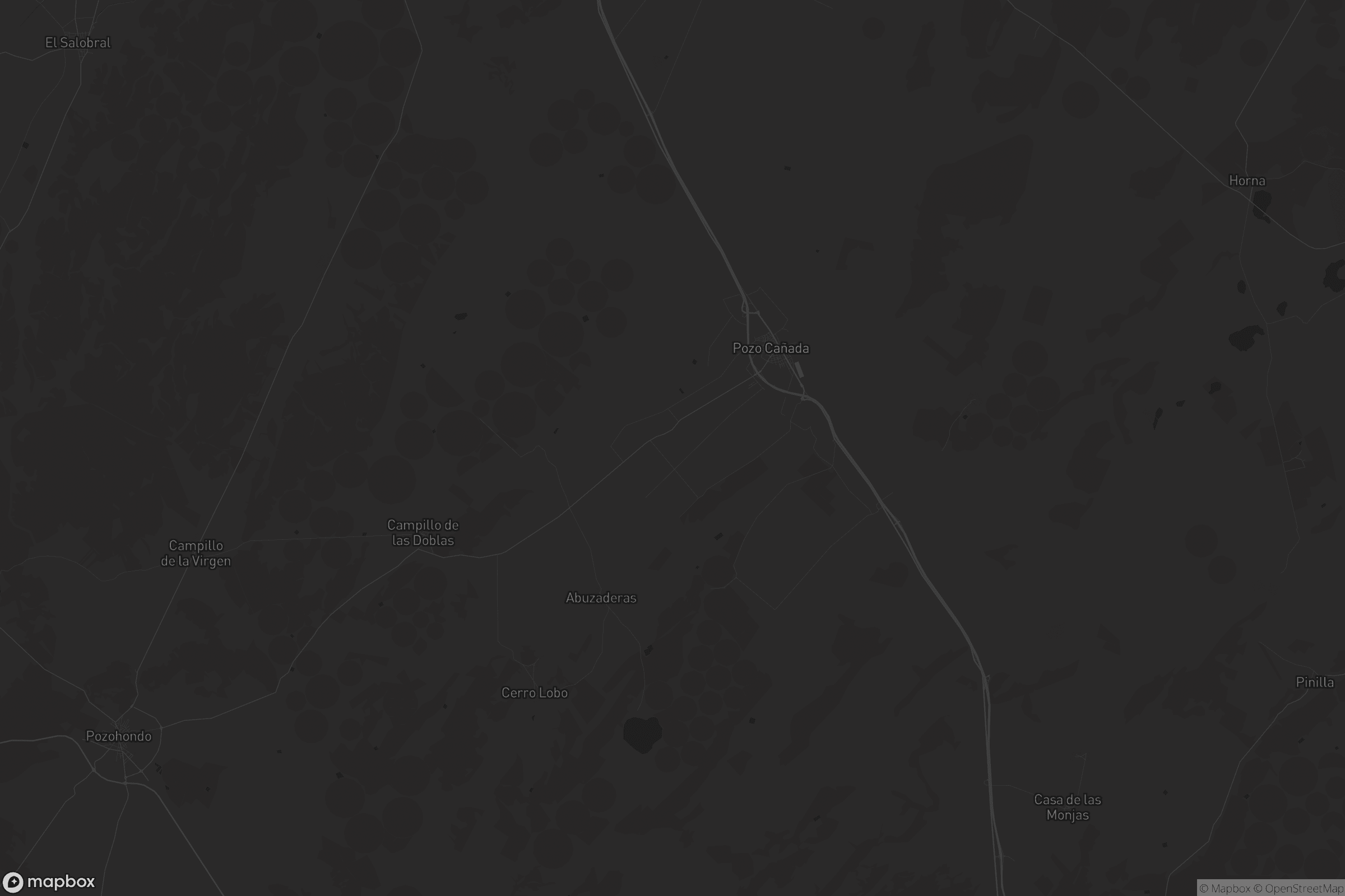 Mapa de Pozo Cañada