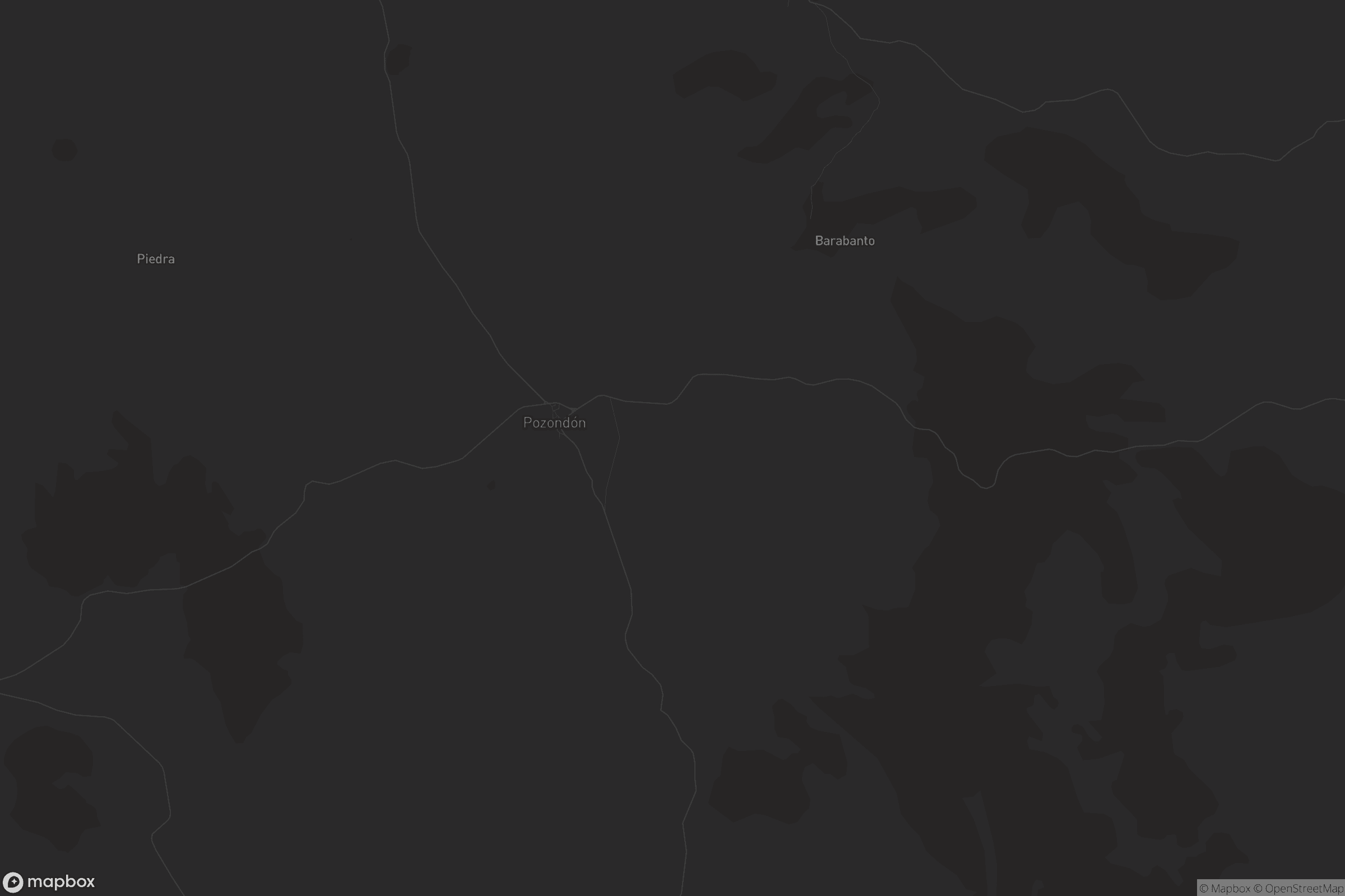 Mapa de Pozondón