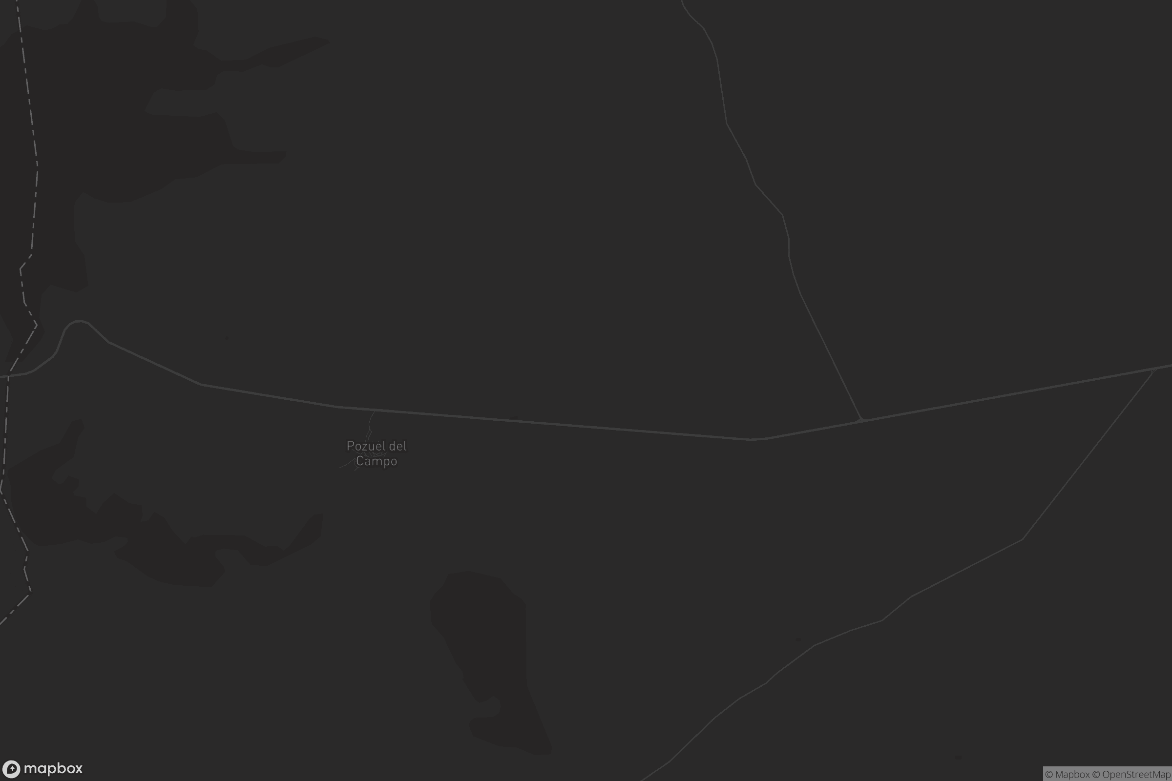 Mapa de Pozuel del Campo