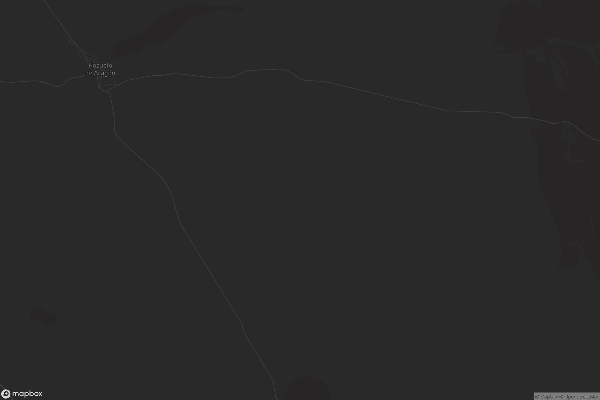 Mapa de Pozuelo de Aragón