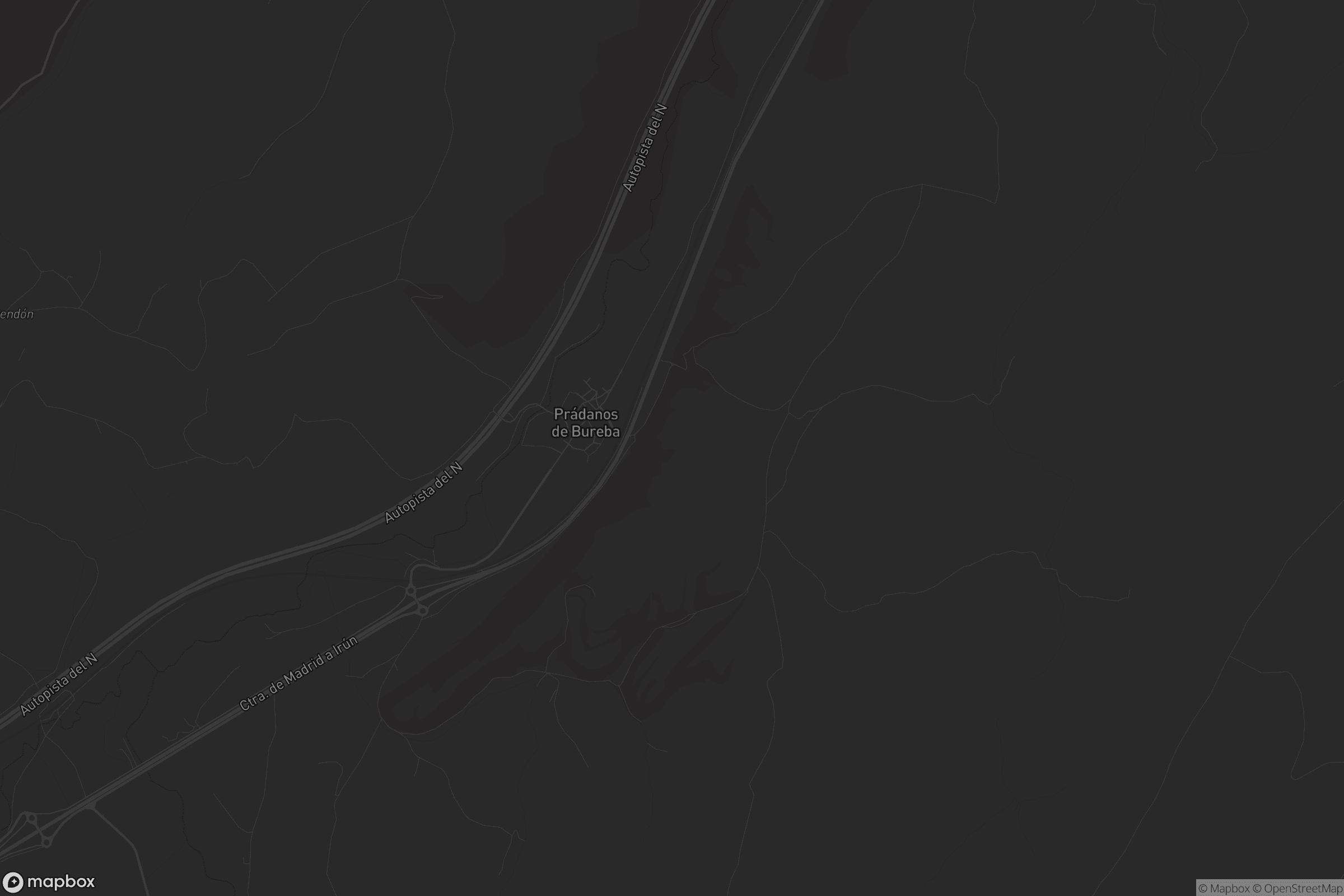 Mapa de Prádanos de Bureba