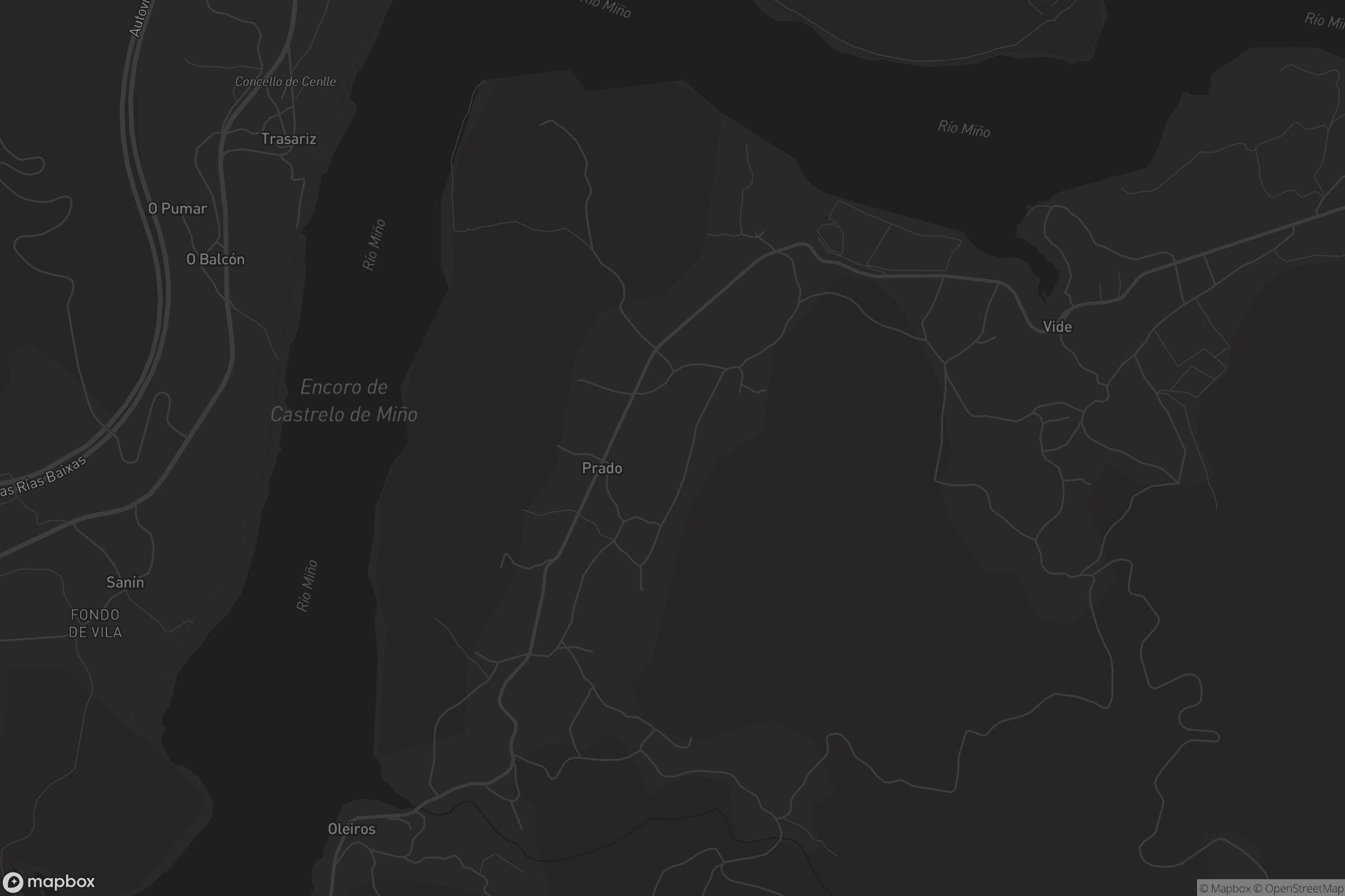 Mapa de Prado de Miño