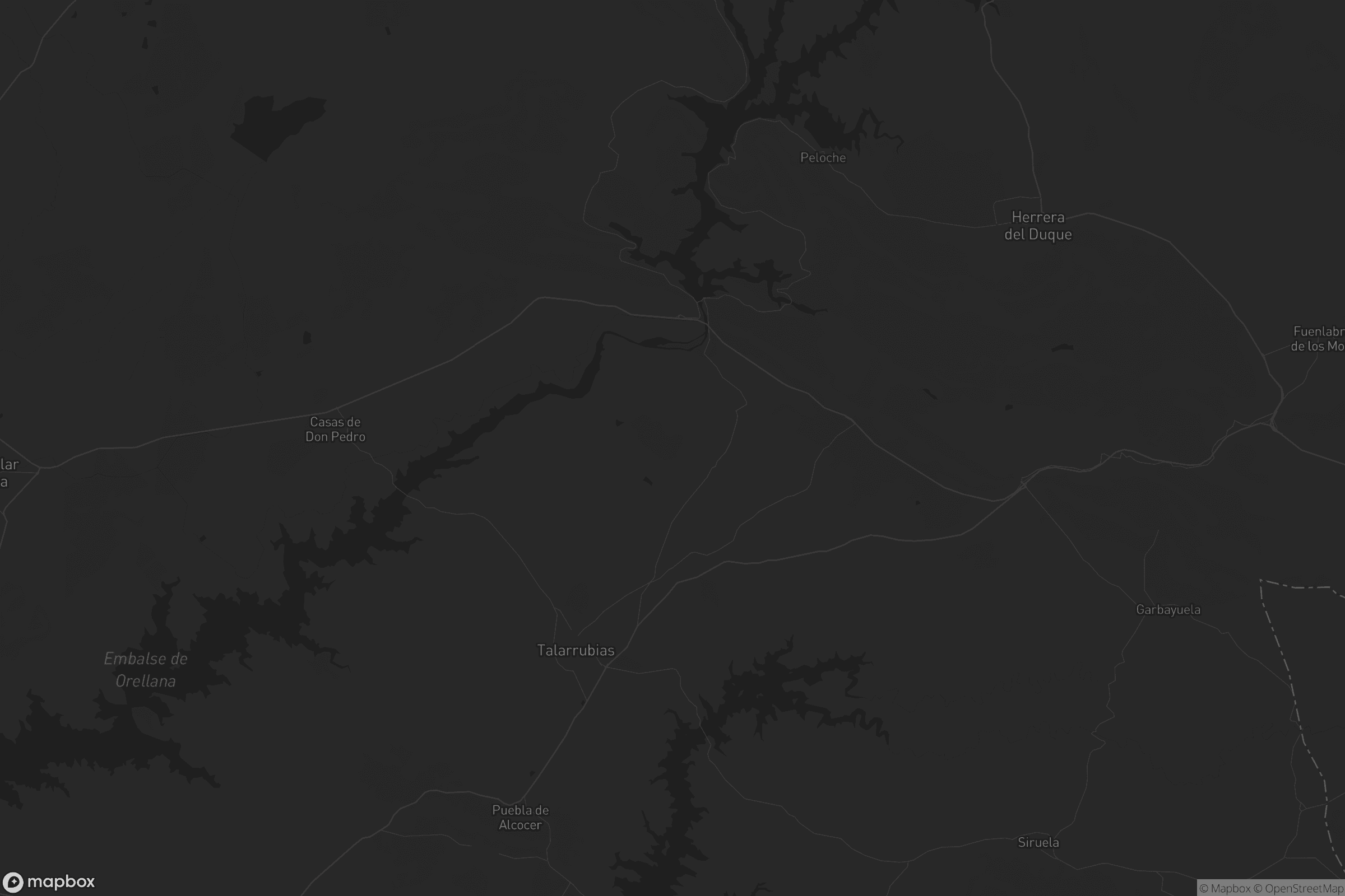 Mapa de Puebla de Alcocer