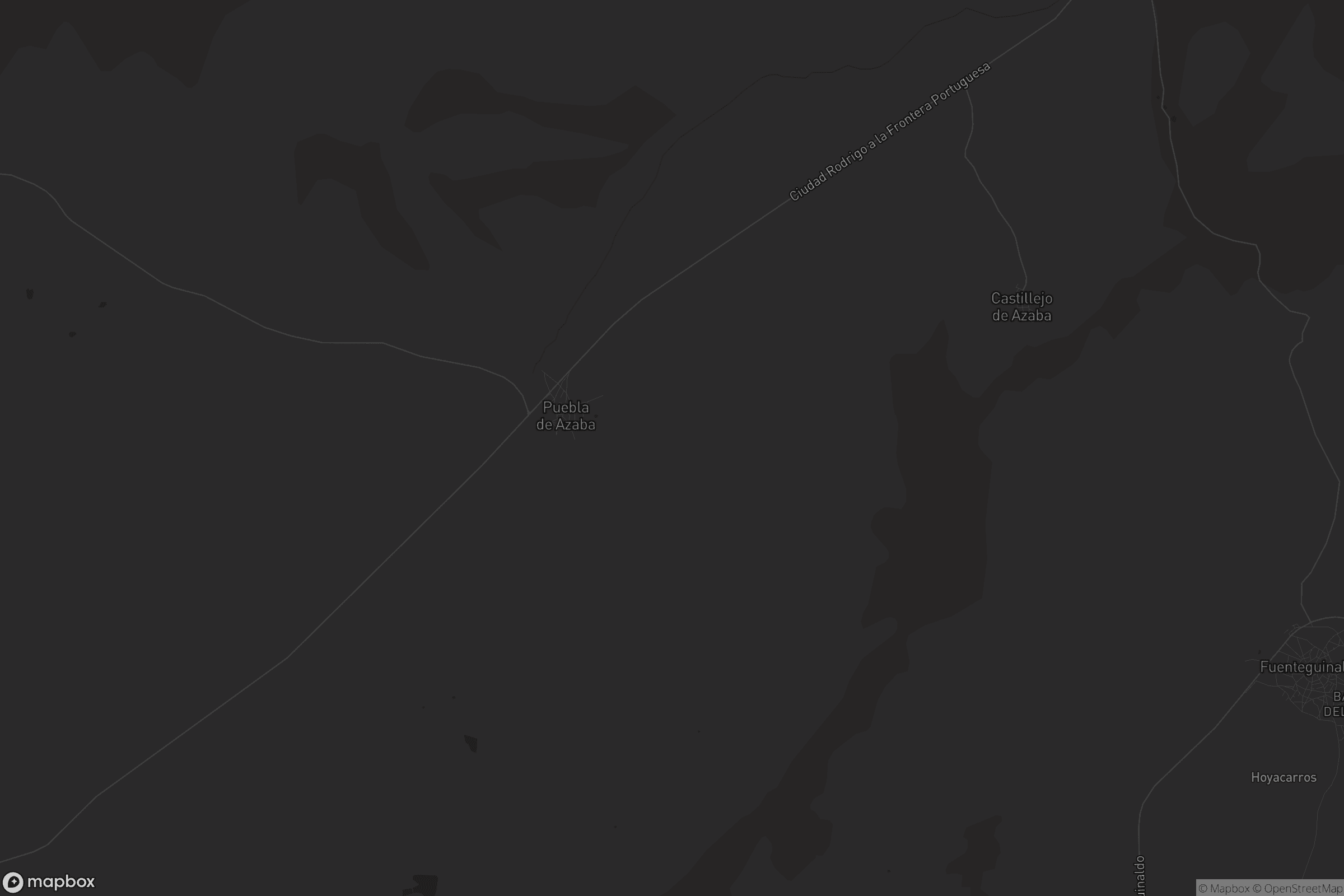 Mapa de Puebla de Azaba