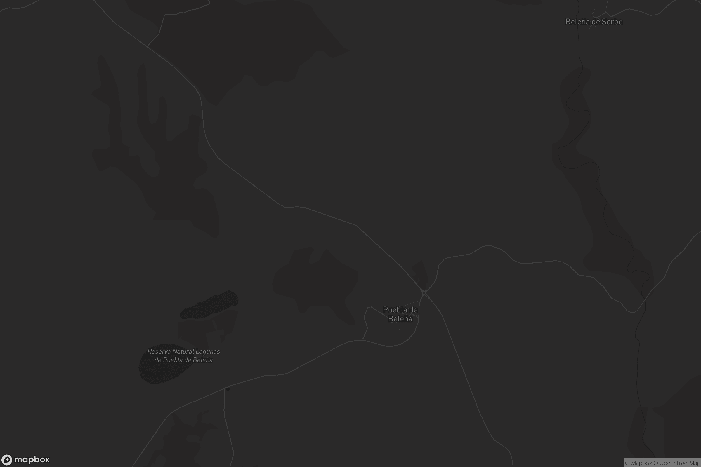 Mapa de Puebla de Beleña