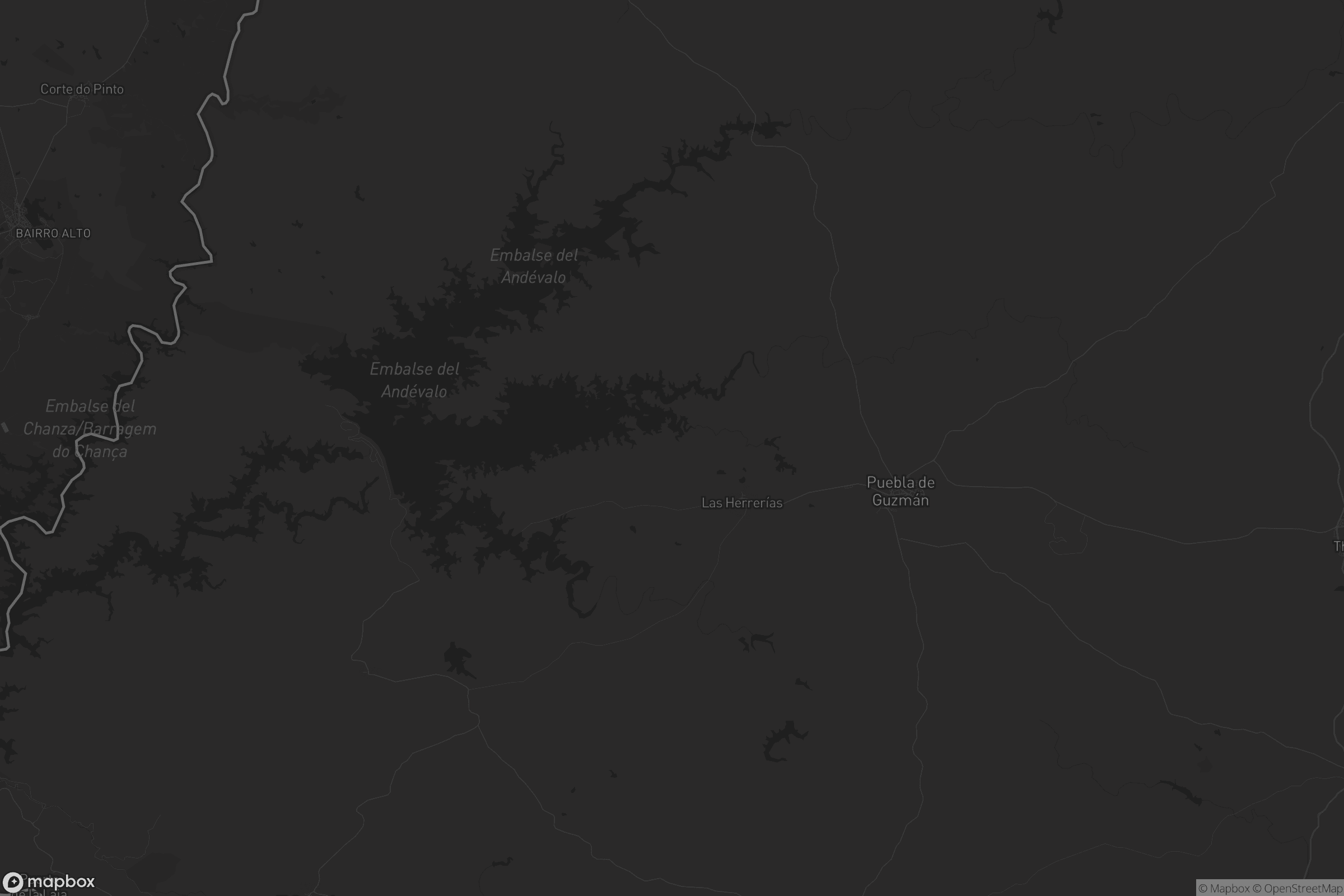 Mapa de Puebla de Guzmán