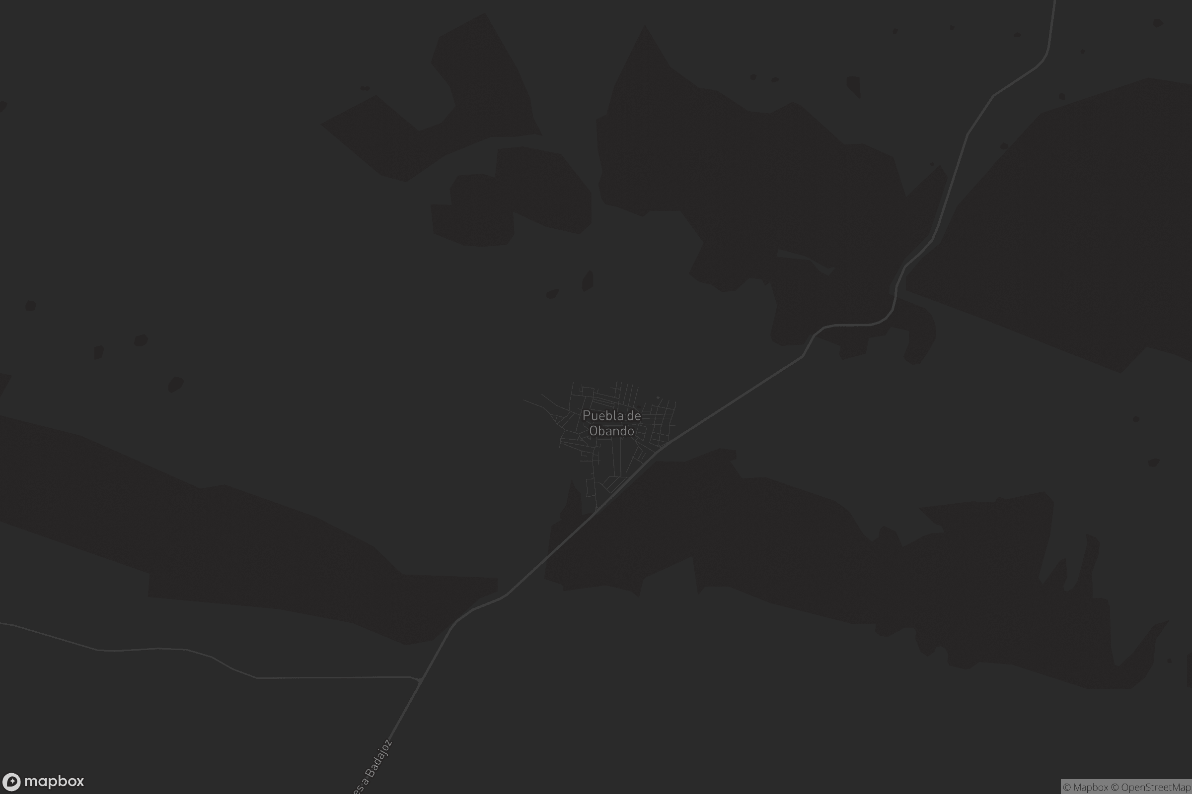 Mapa de Puebla de Obando