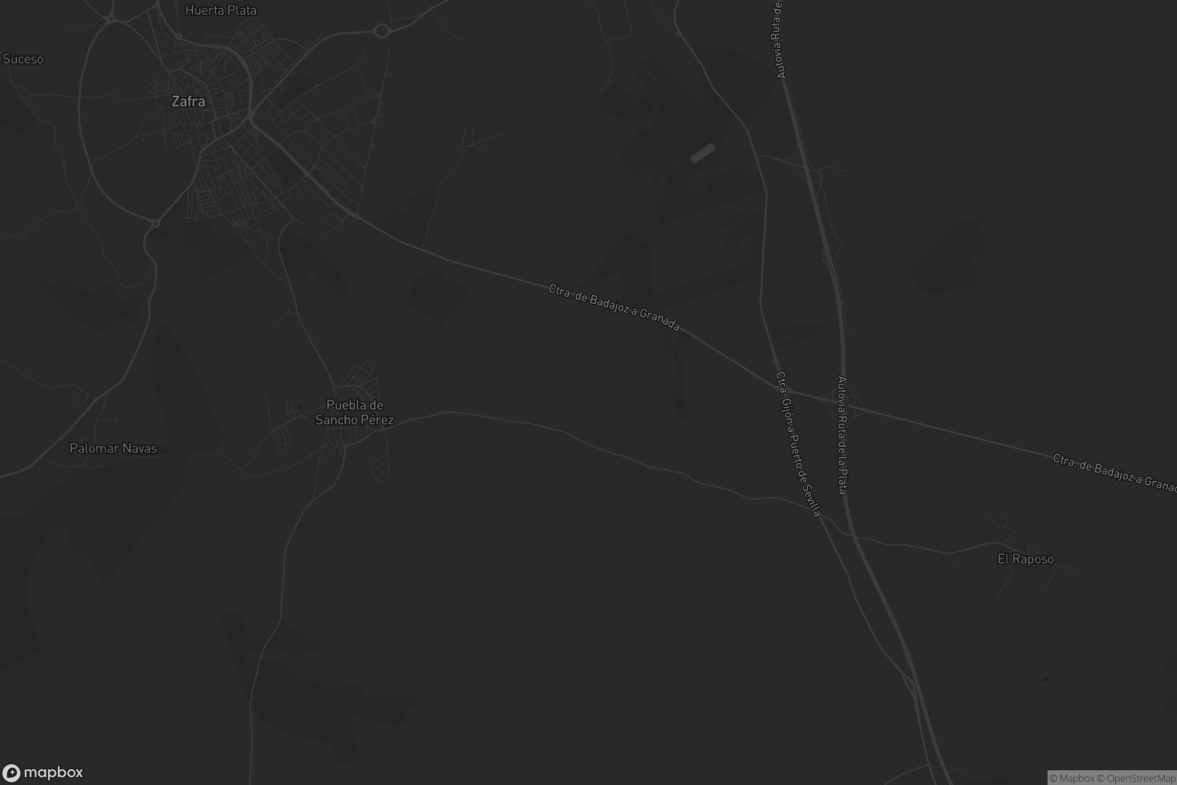 Mapa de Puebla de Sancho Pérez