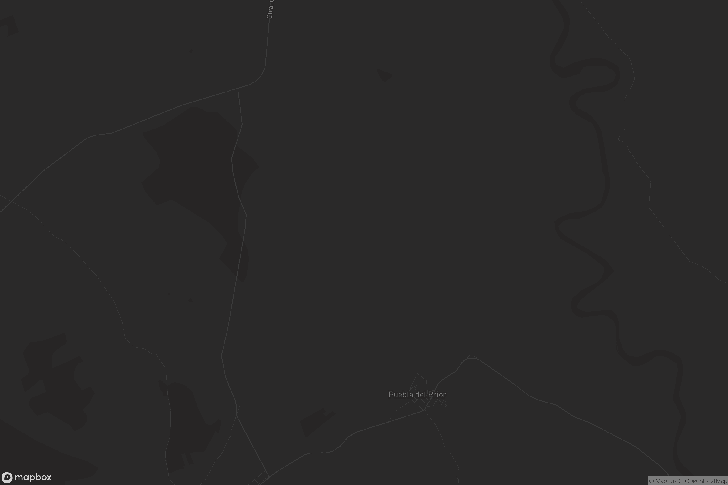 Mapa de Puebla del Prior