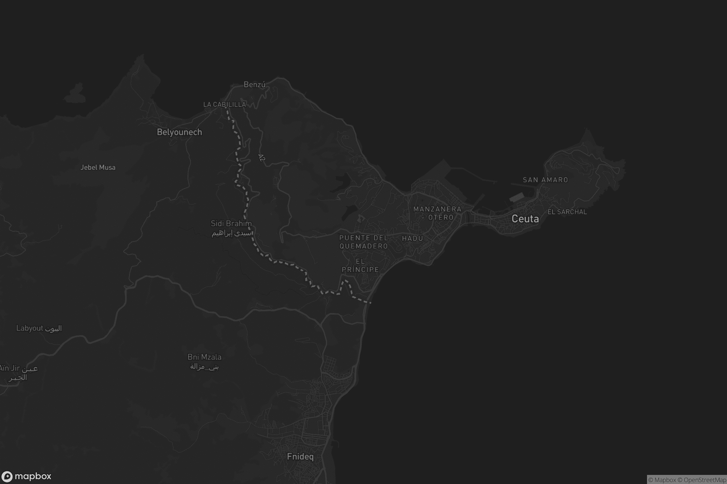 Mapa de Puente del Quemadero