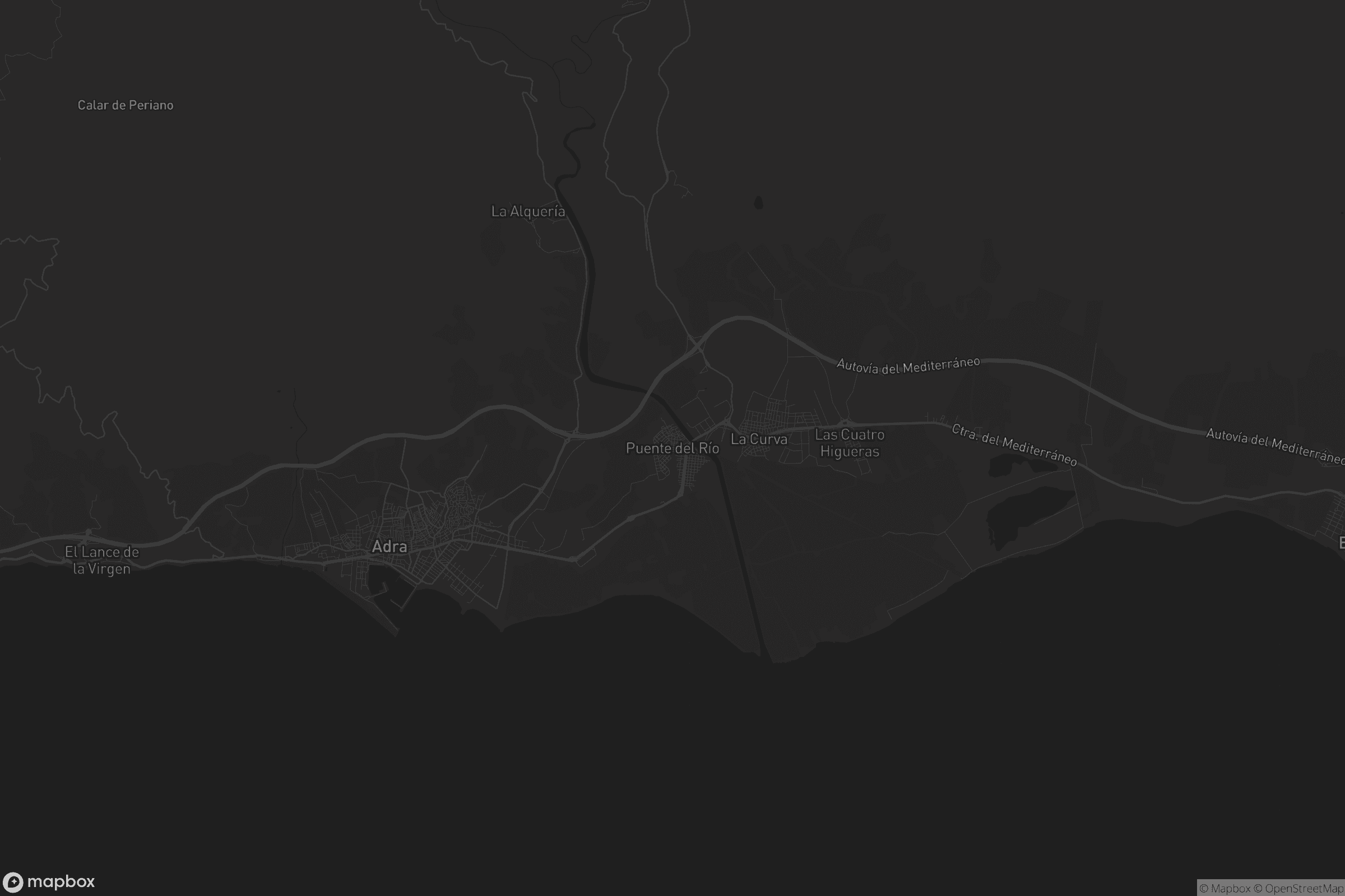 Mapa de Puente del Río