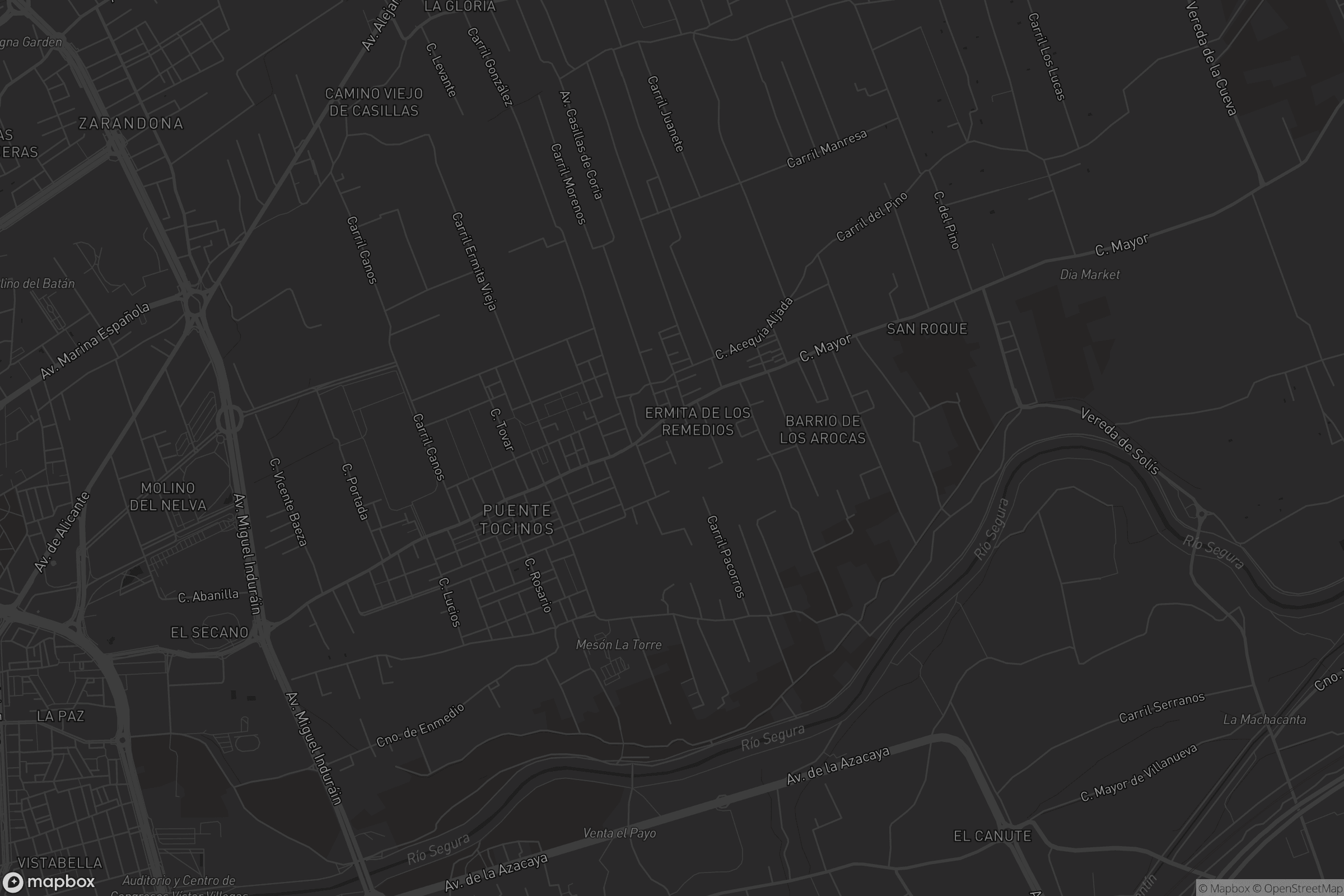 Mapa de Puente Tocinos