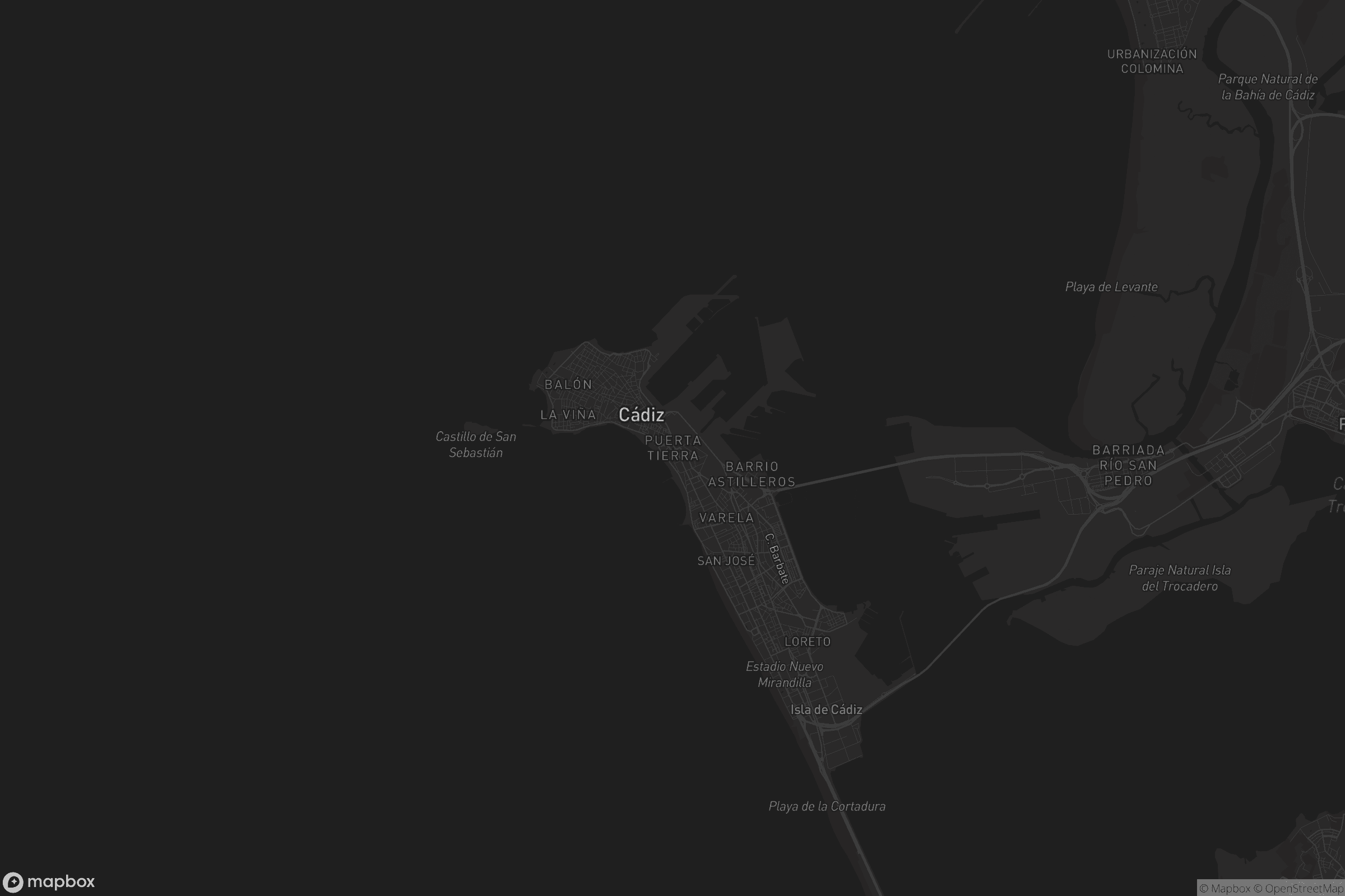 Mapa de Puerta Tierra