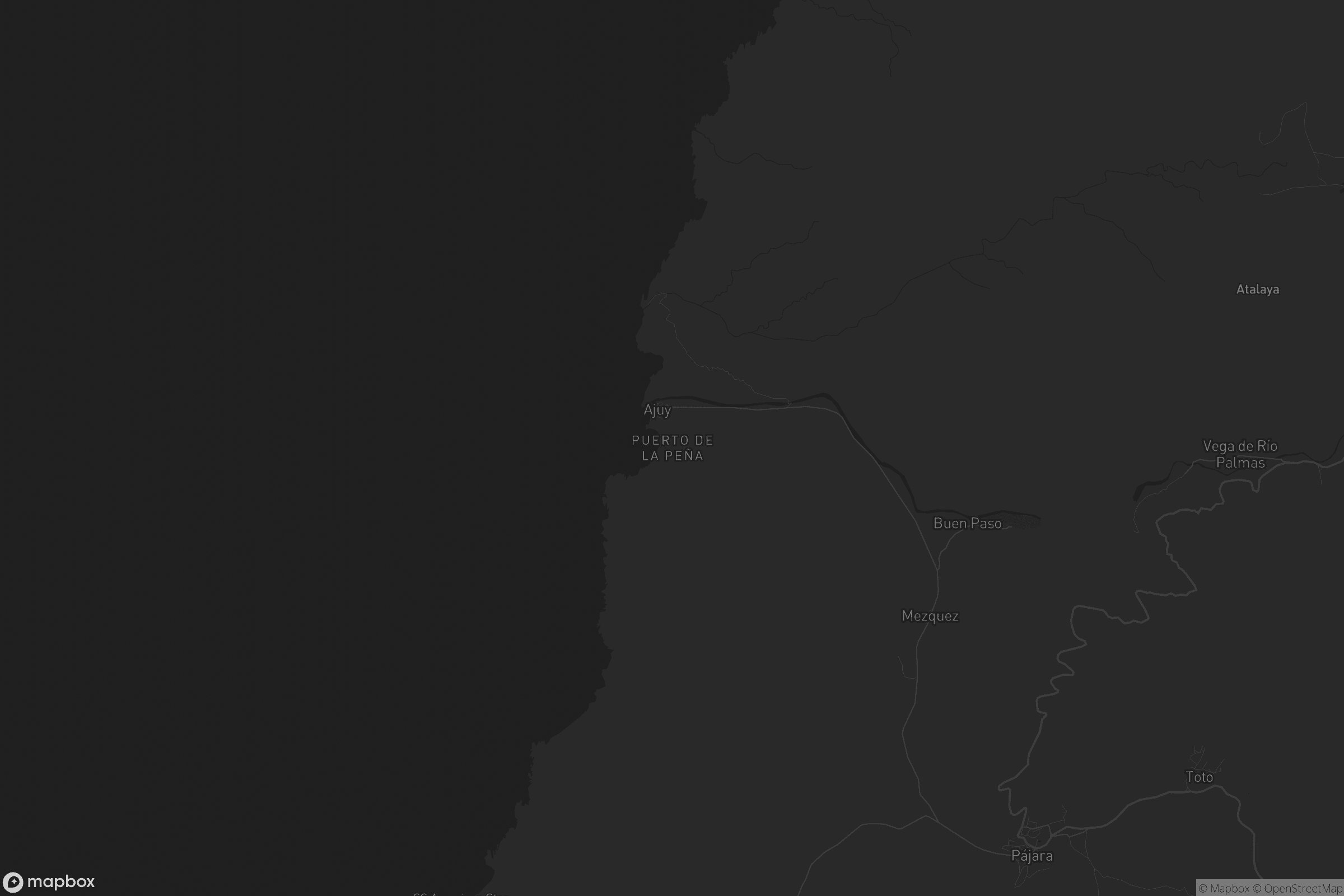 Mapa de Puerto de la Peña