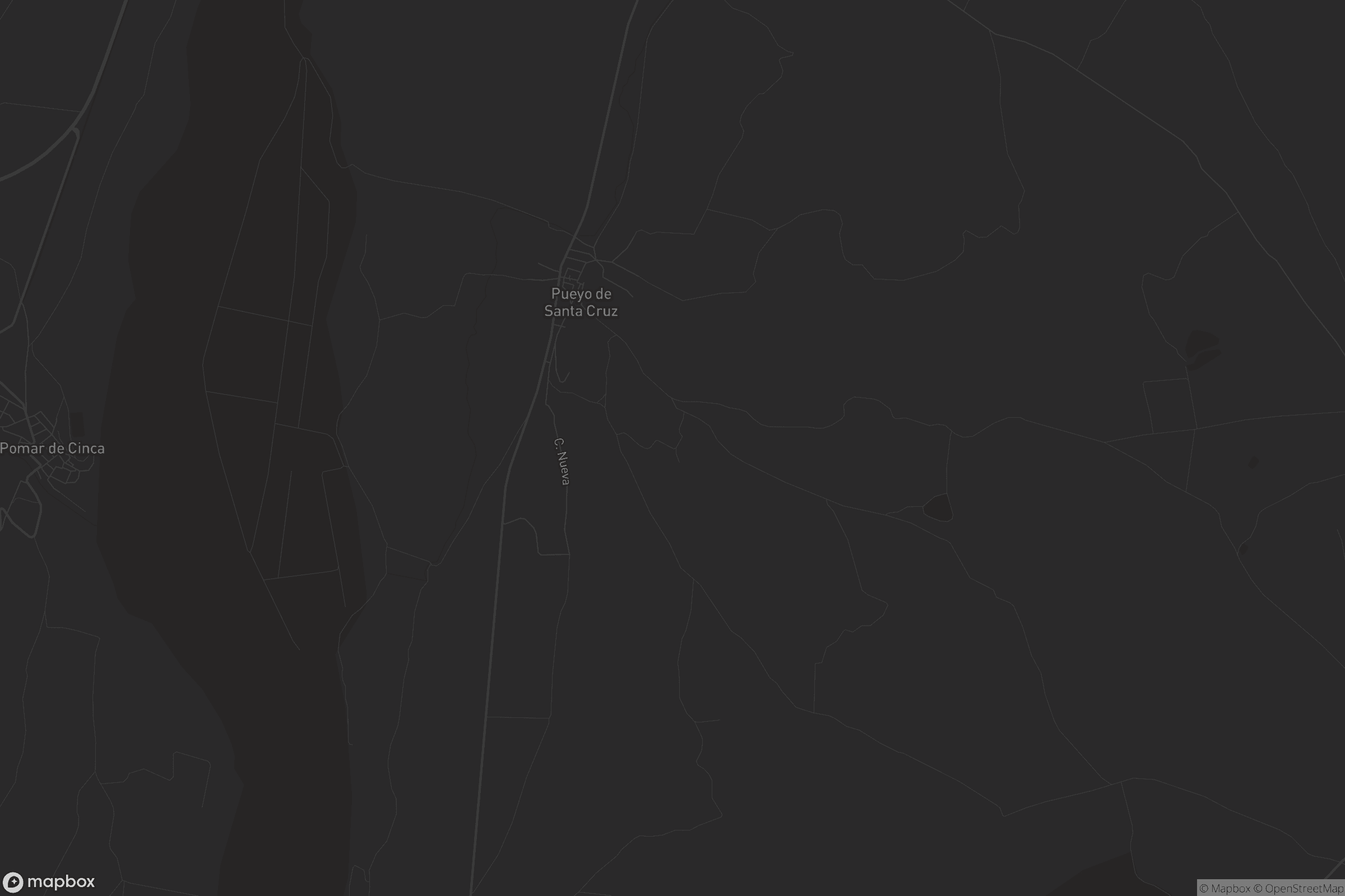 Mapa de Pueyo de Santa Cruz