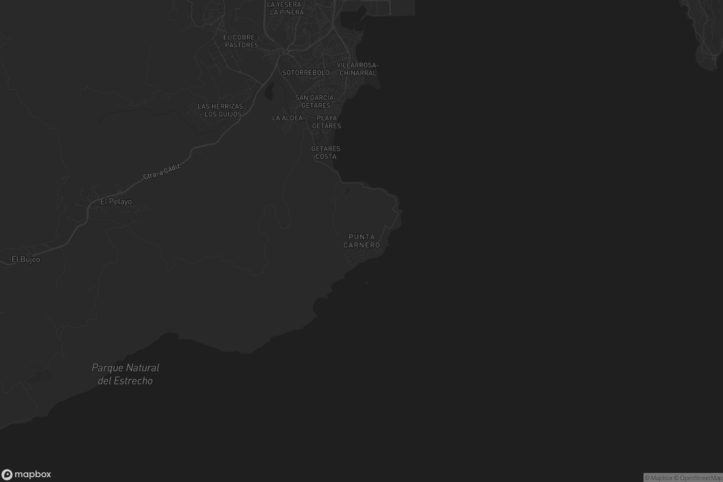 Mapa de Punta Carnero