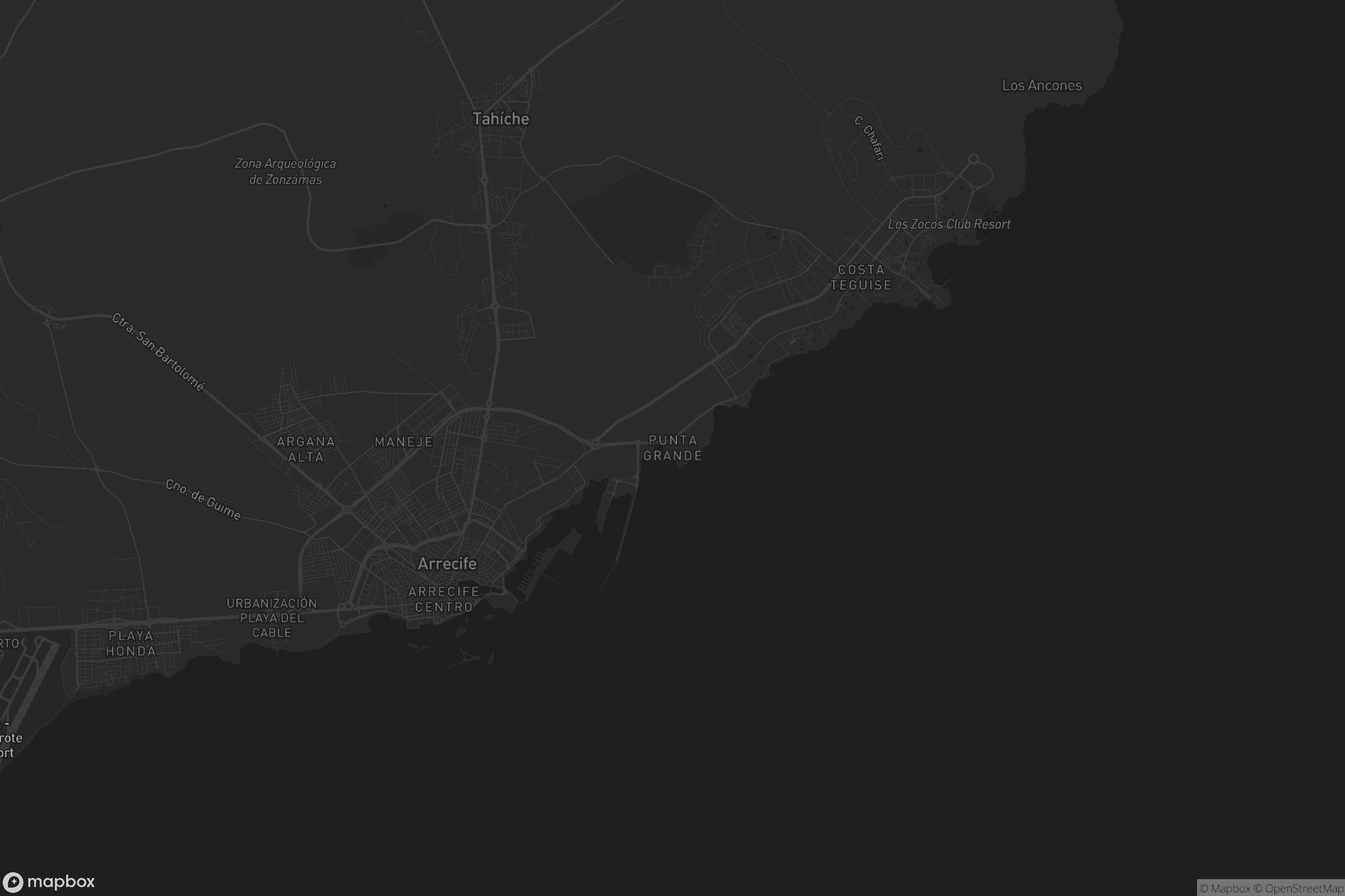 Mapa de Punta Grande