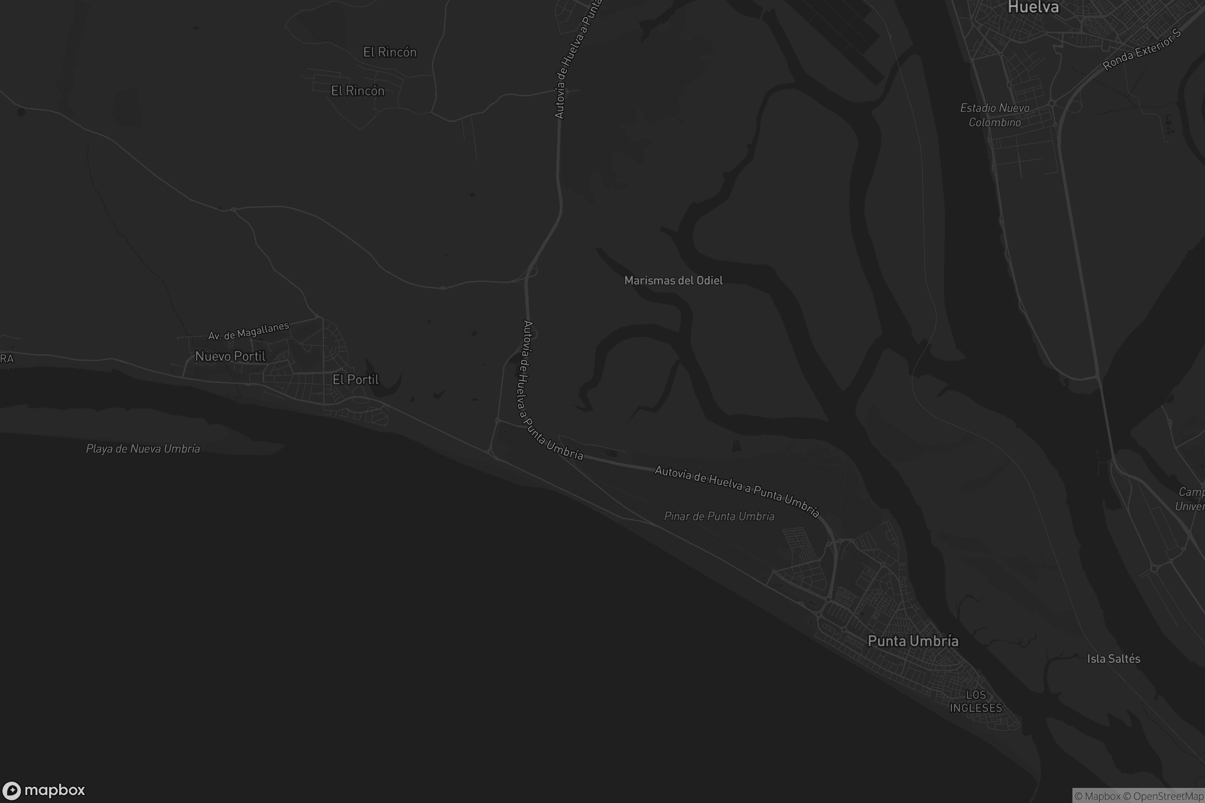 Mapa de Punta Umbría