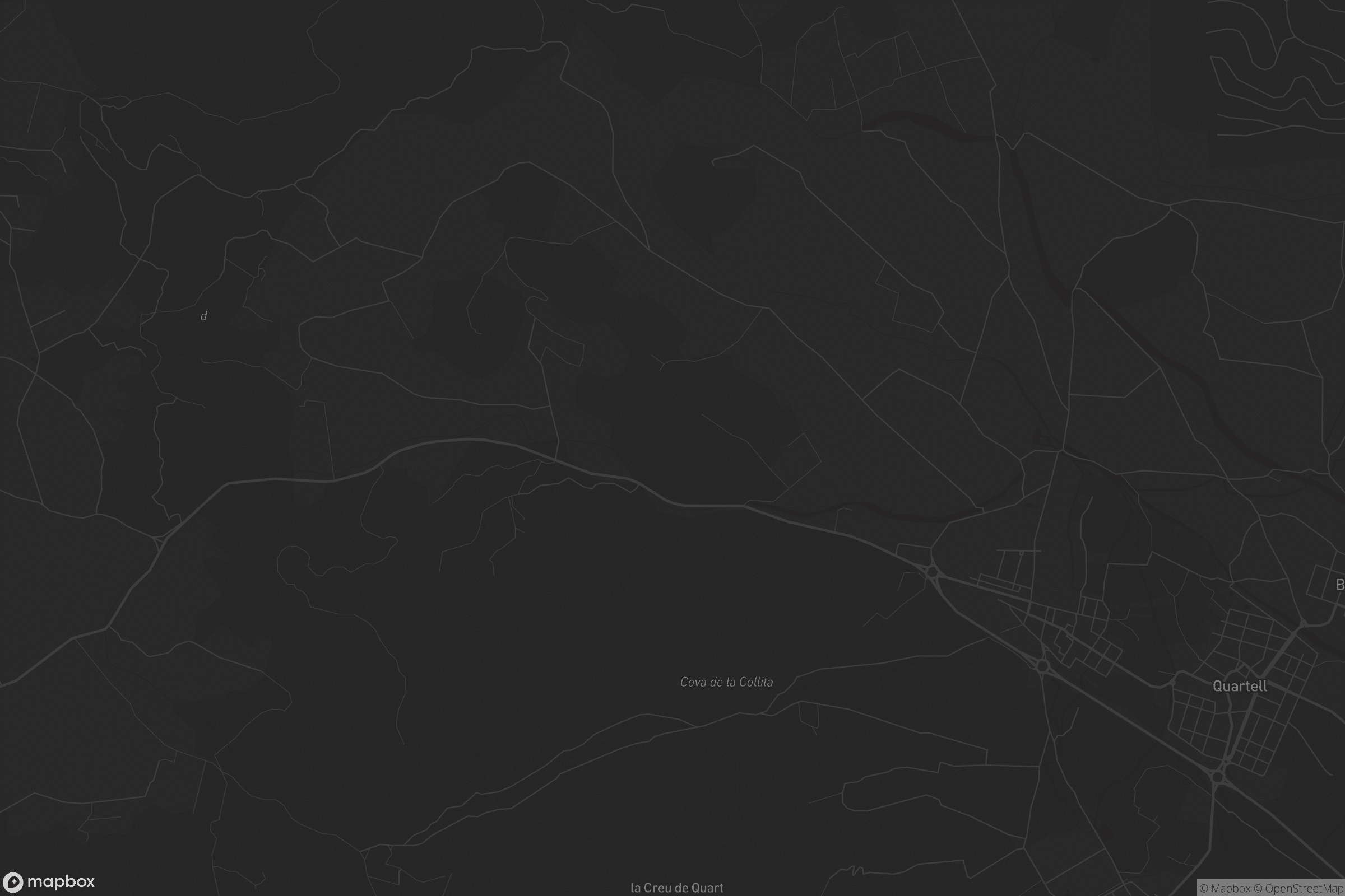 Mapa de Quart de les Valls