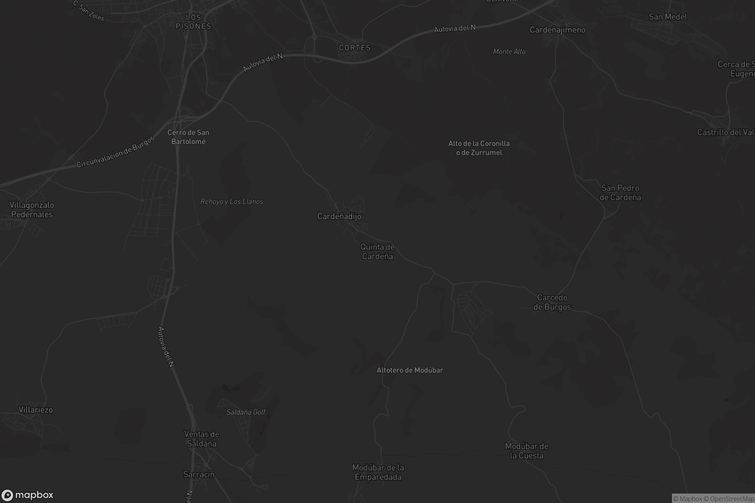 Mapa de Quinta de Cardeña