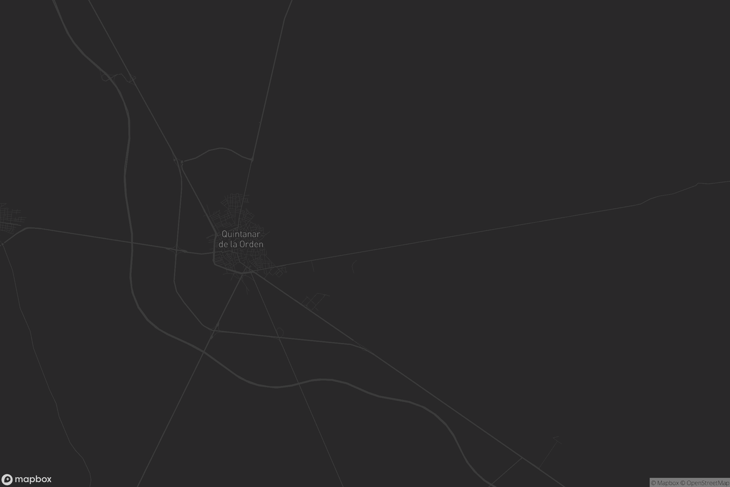 Mapa de Quintanar de la Orden