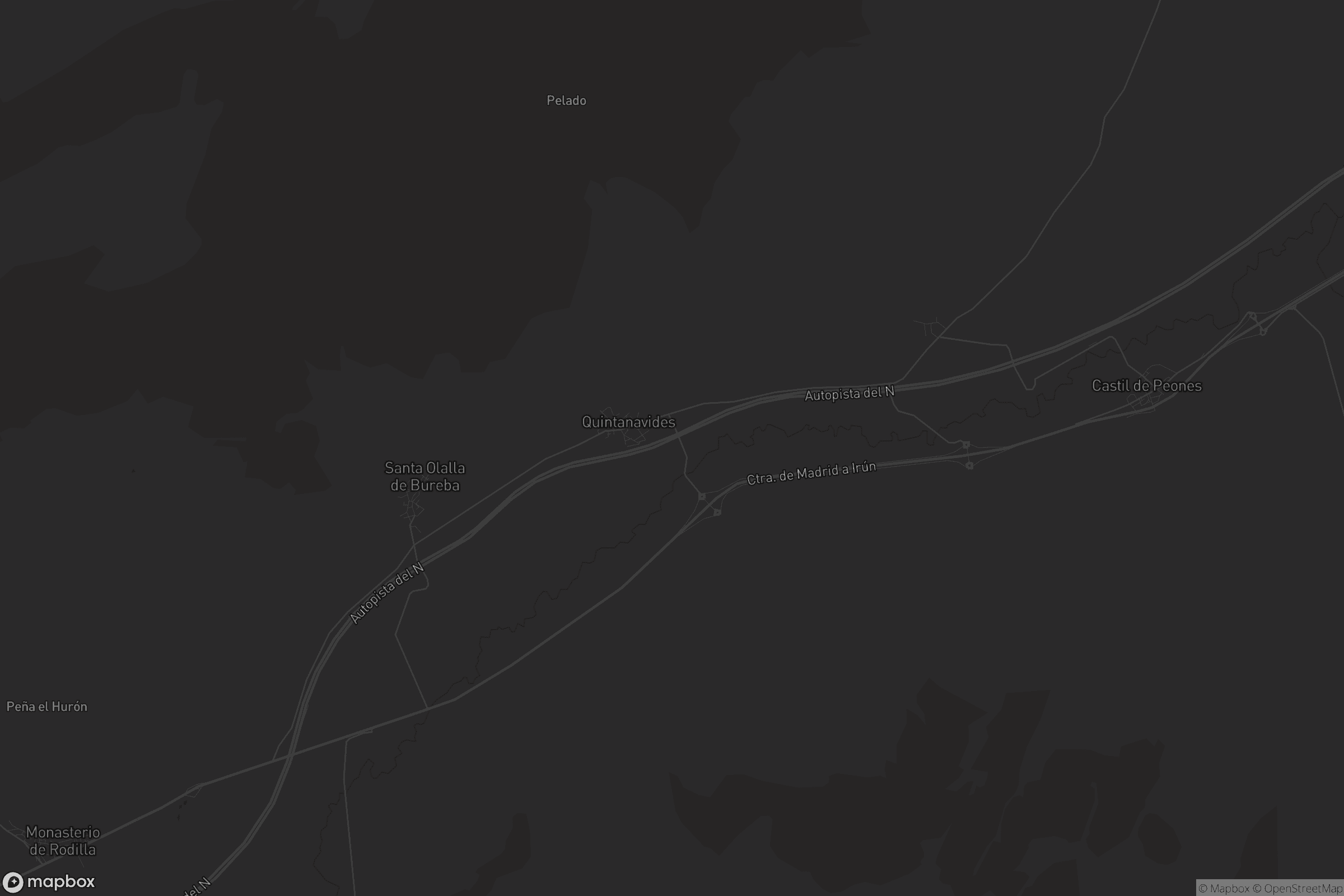 Mapa de Quintanavides