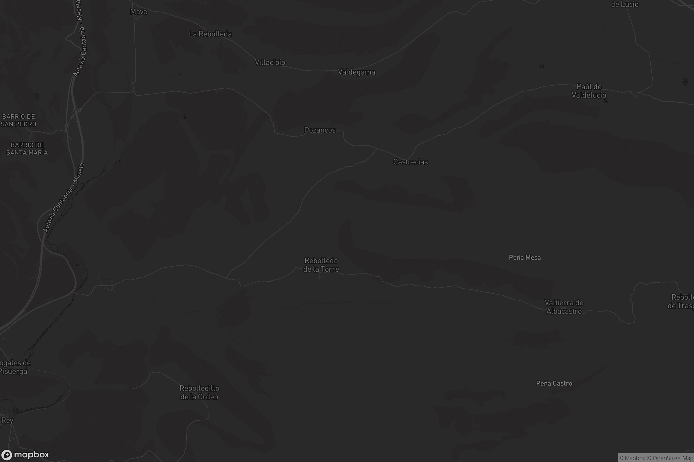 Mapa de Rebolledo de la Torre