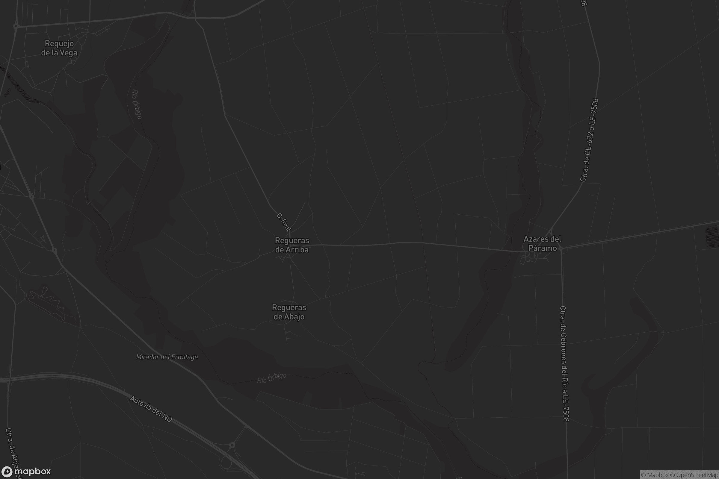 Mapa de Regueras de Arriba