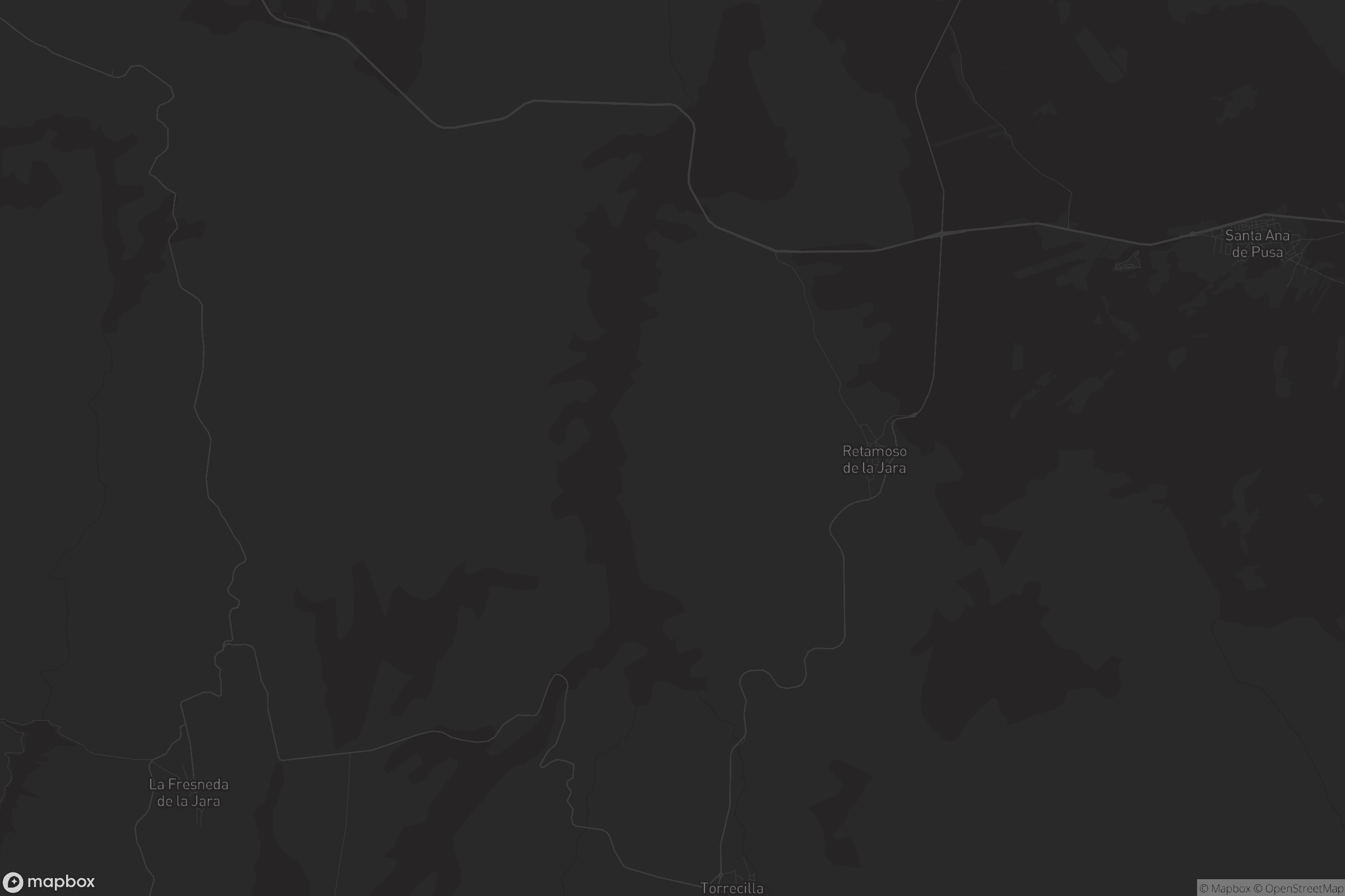 Mapa de Retamoso de la Jara