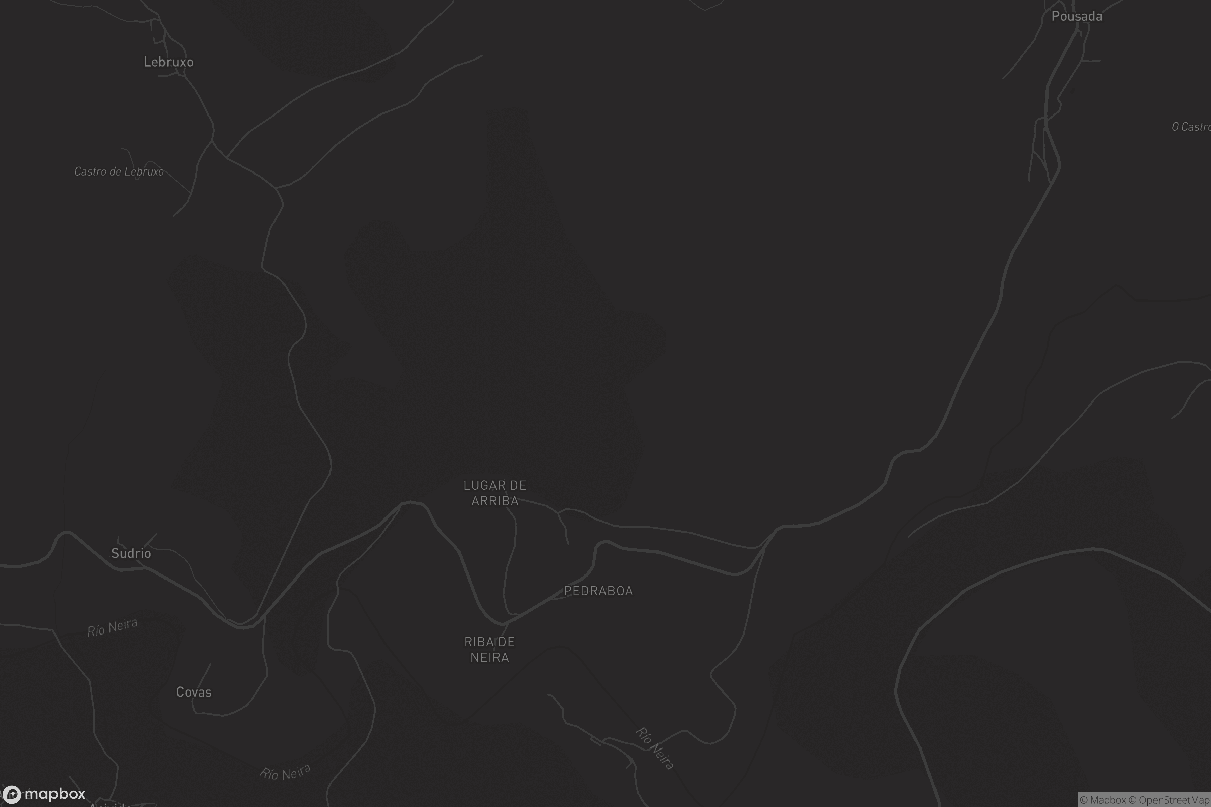 Mapa de Riba de Neira