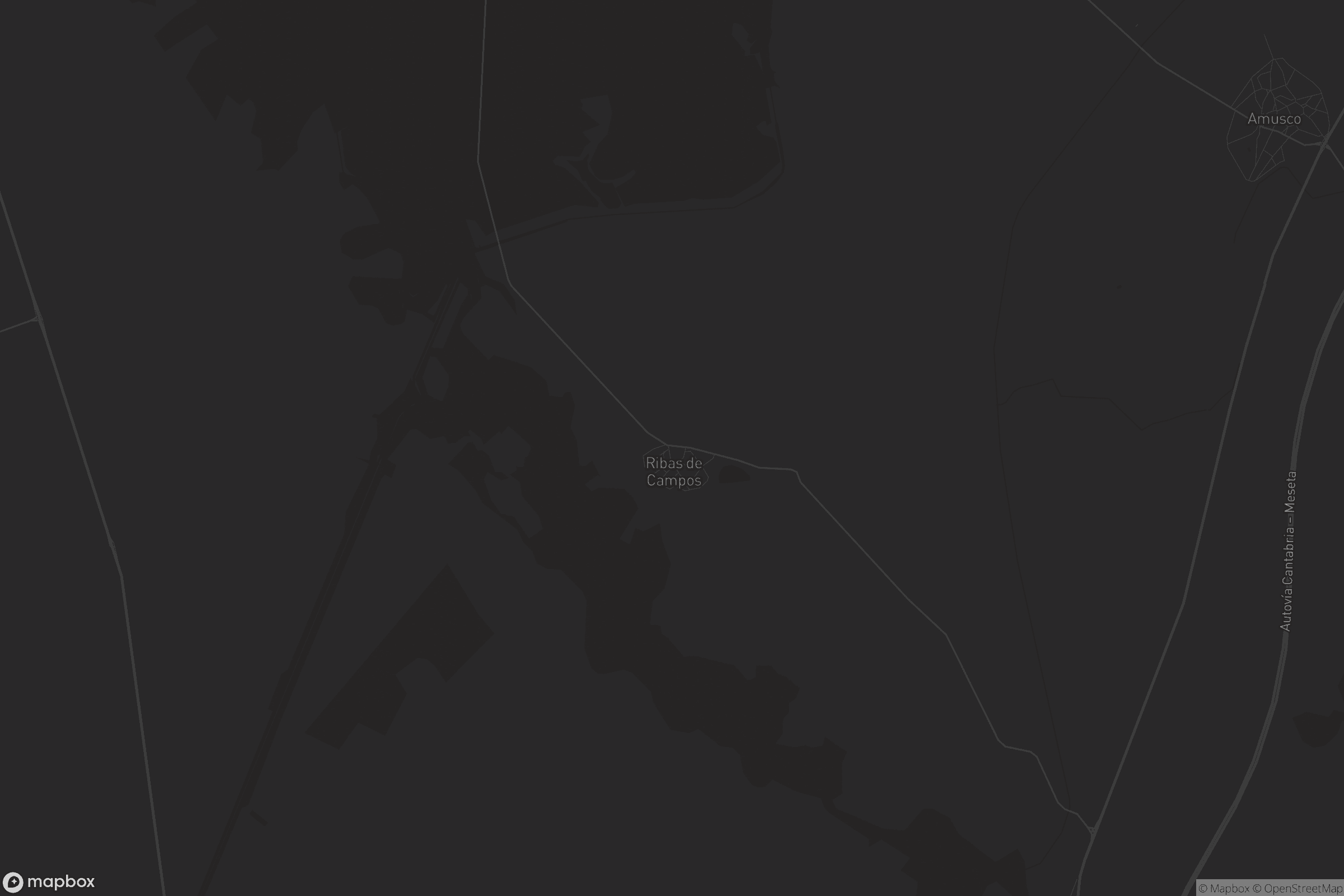 Mapa de Ribas de Campos