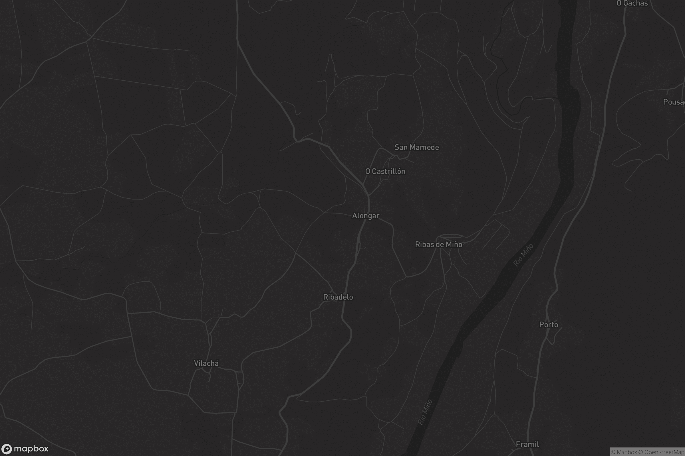 Mapa de Ribas de Miño