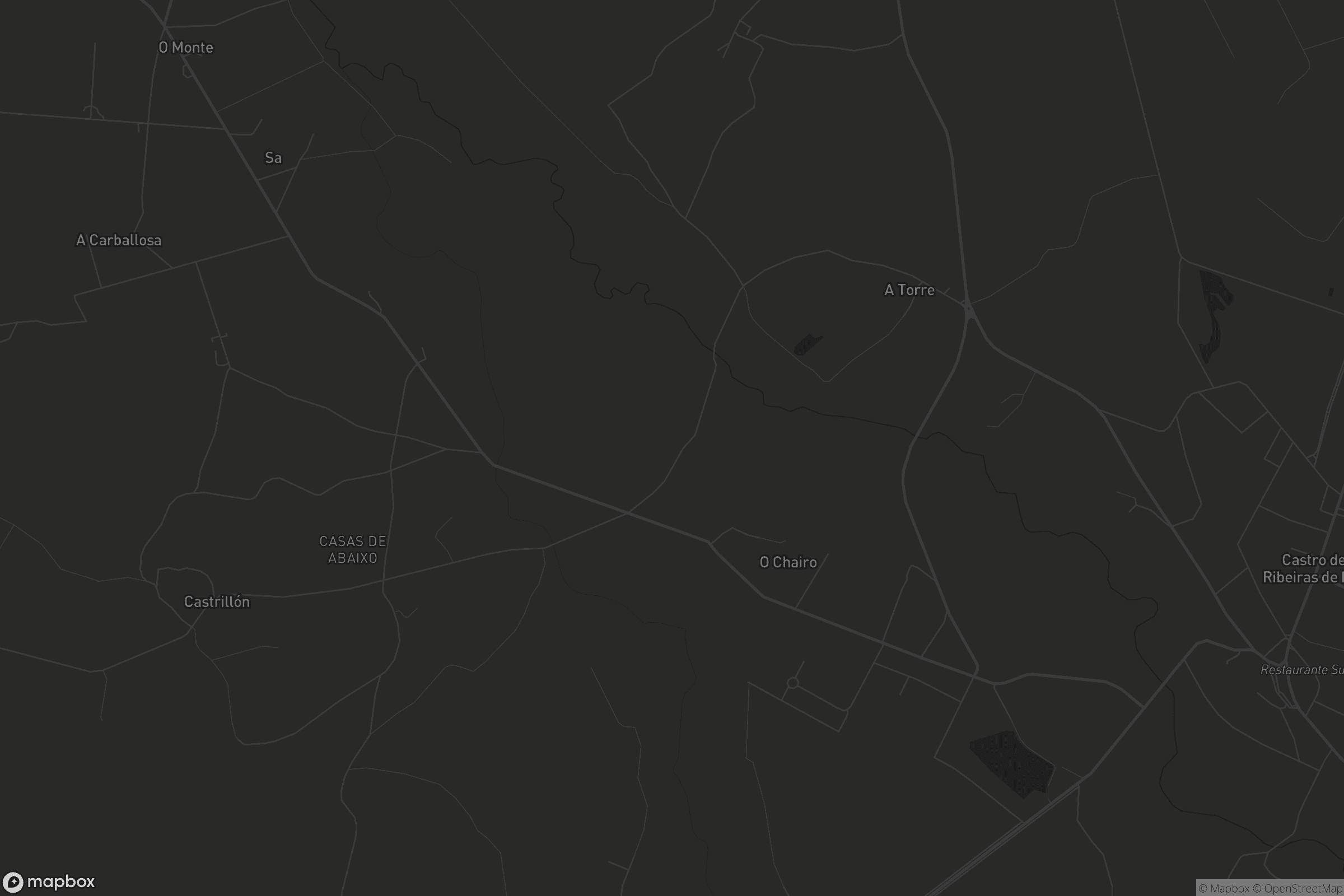 Mapa de Ribeiras de Lea