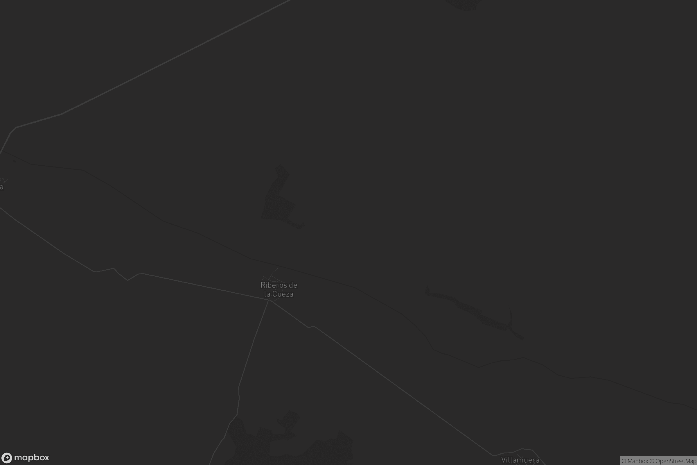 Mapa de Riberos de la Cueza