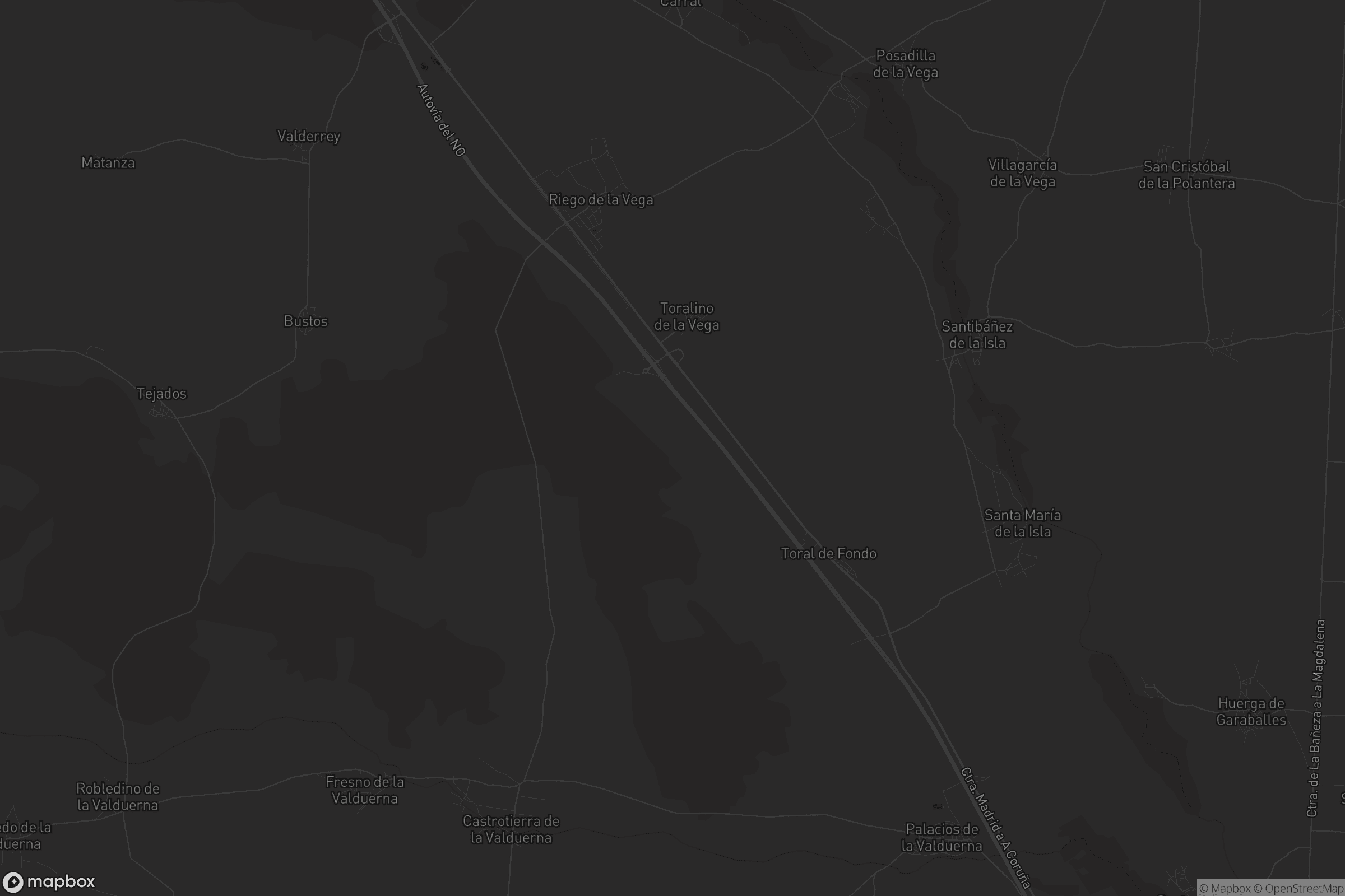 Mapa de Riego de la Vega