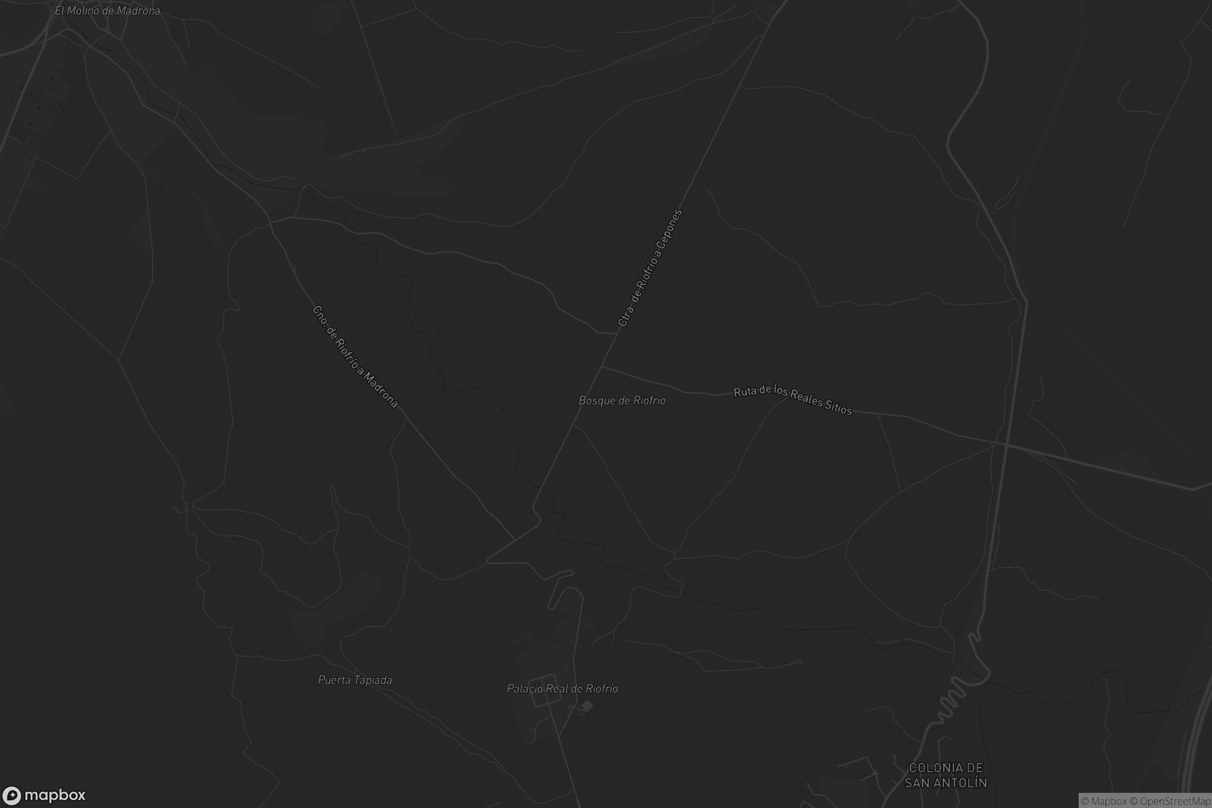Mapa de Riofrío