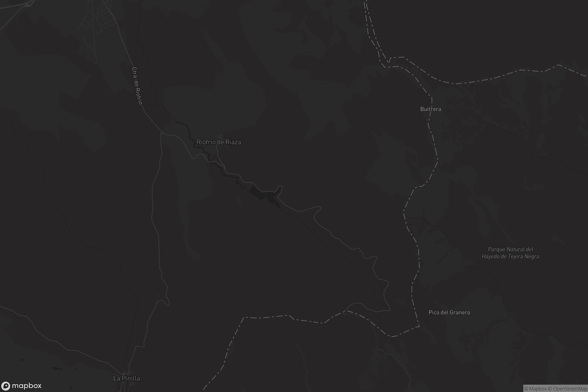 Mapa de Riofrío de Riaza