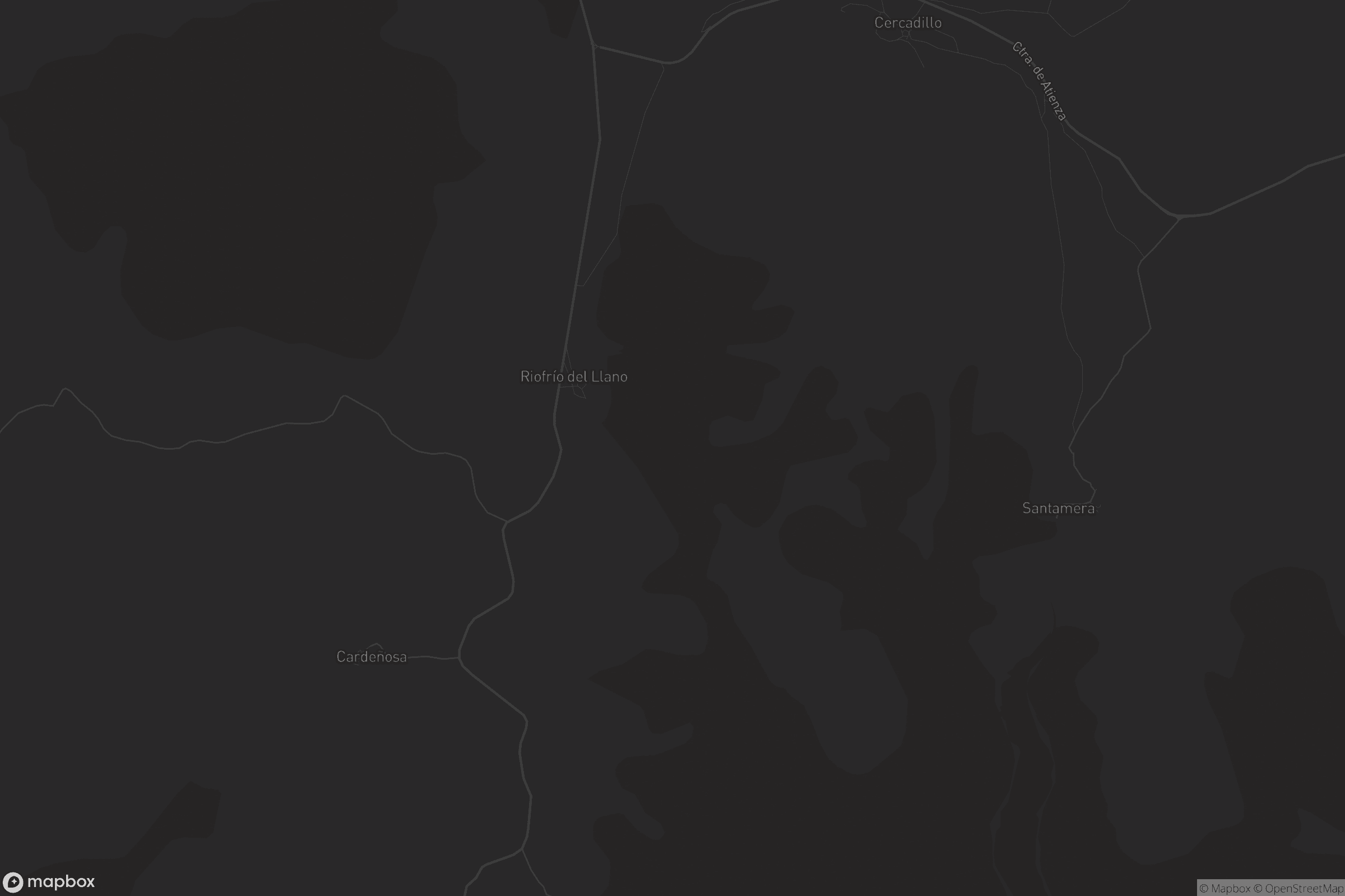 Mapa de Riofrío del Llano