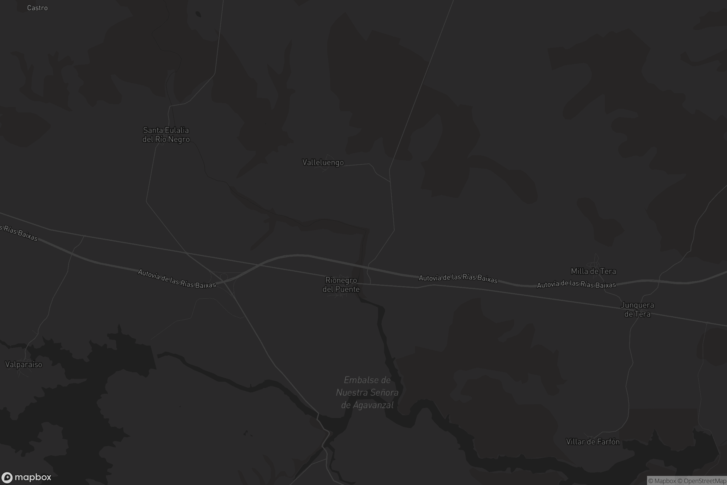 Mapa de Rionegro del Puente